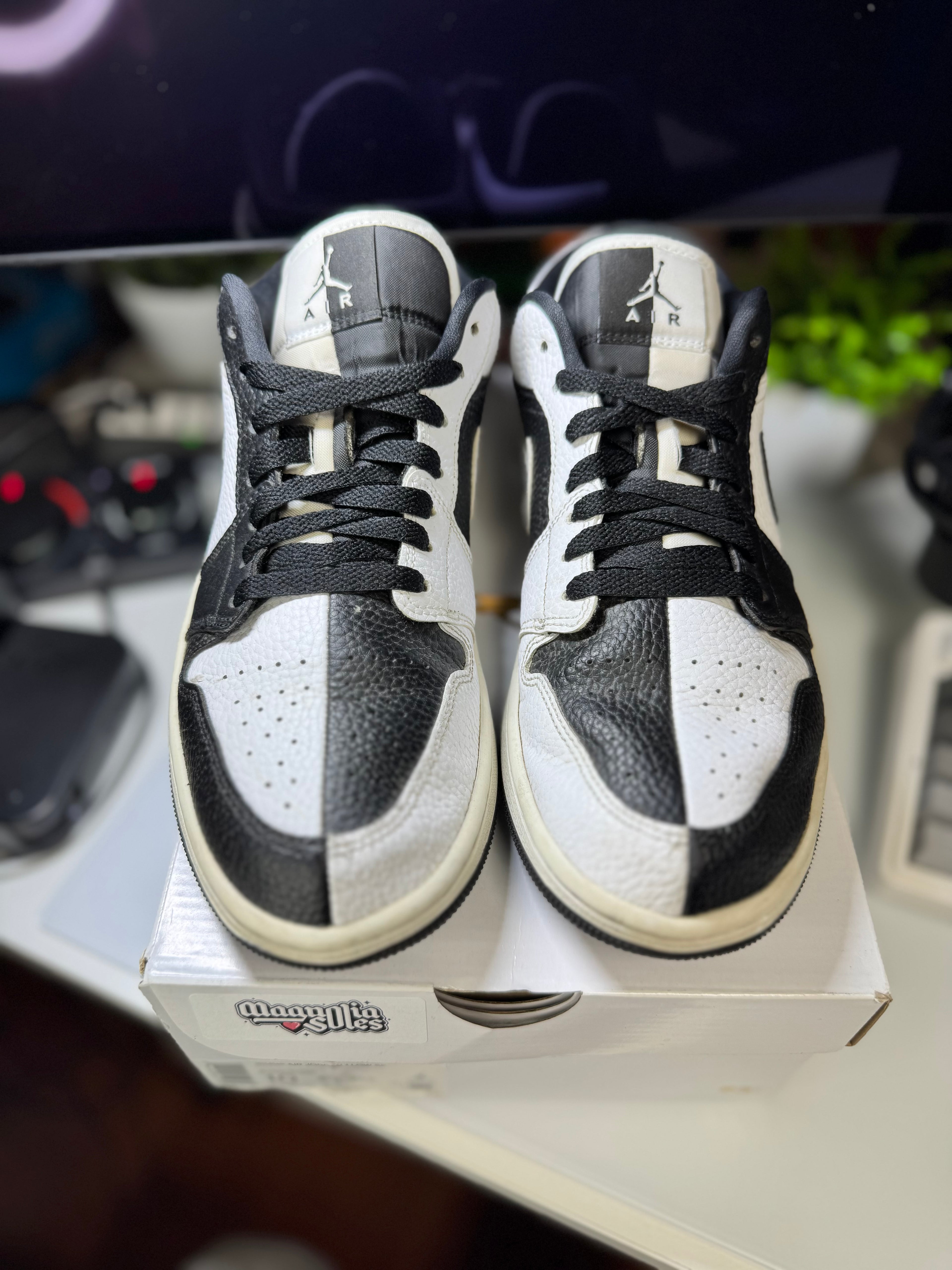 "Oreo Split" Air Jordan 1 Low (WMNS)