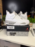 "White Oreo" Air Jordan Retro 4 (GS)