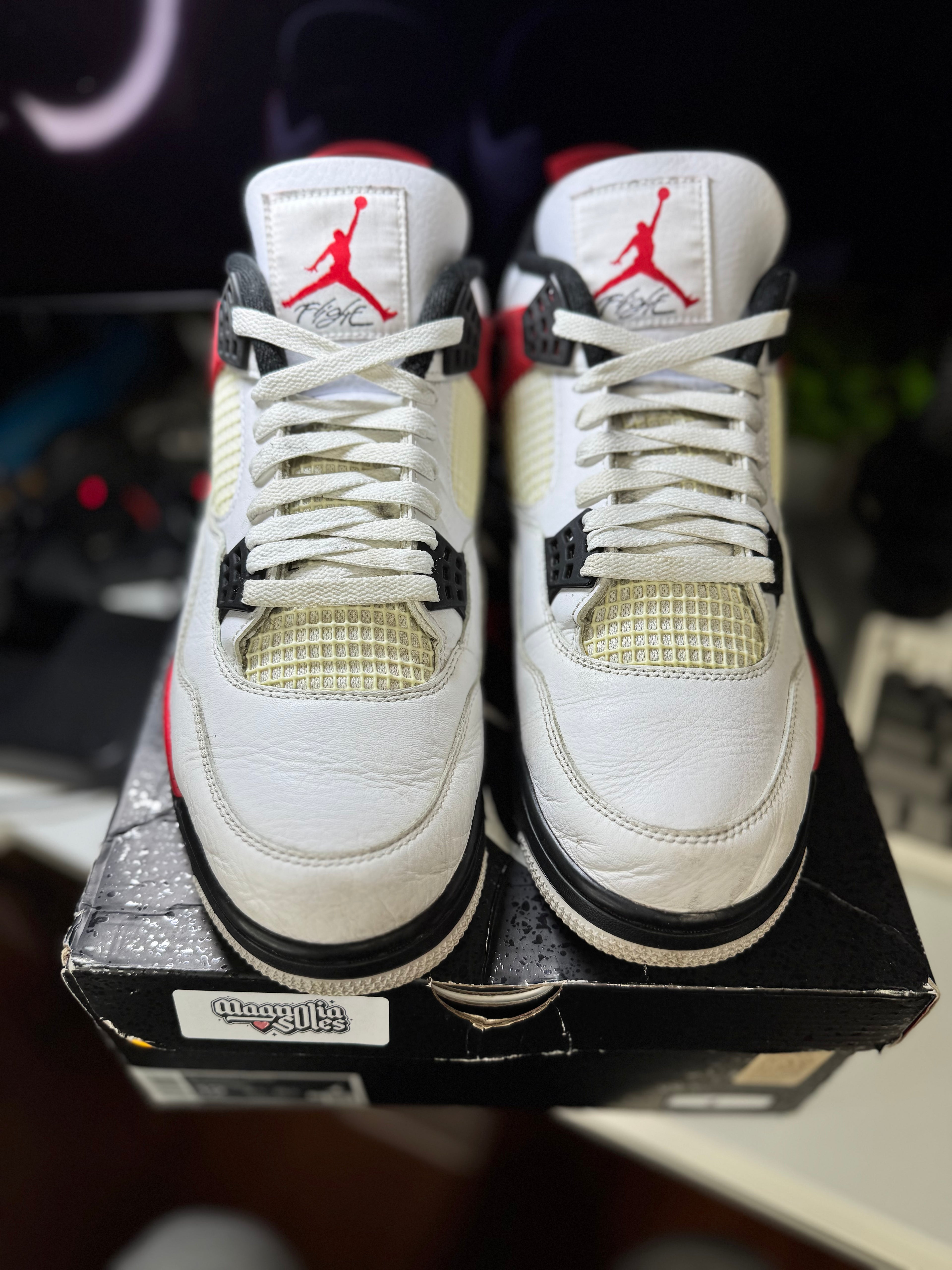 "Red Cement" Air Jordan Retro 4