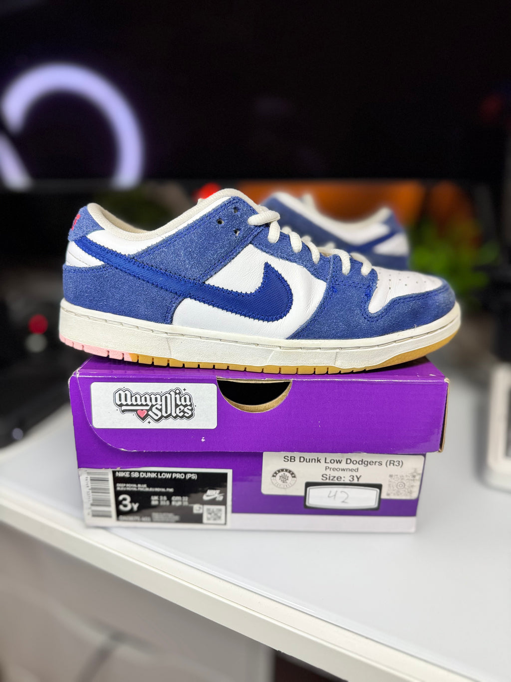 "Dodgers" Nike SB Dunk Low (PS)