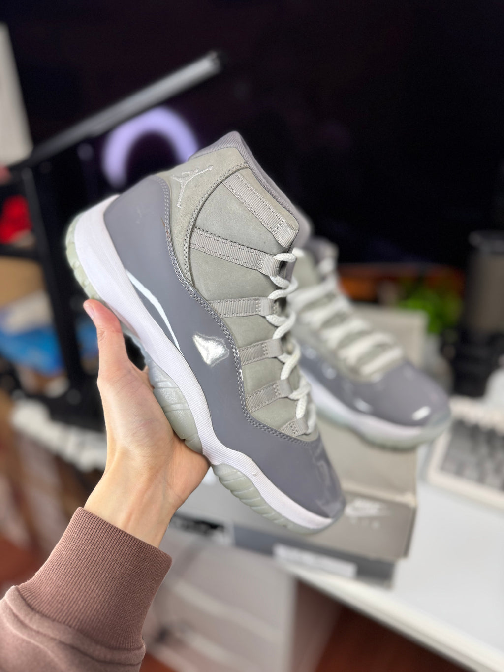 "Cool Grey" Air Jordan Retro 11 OG