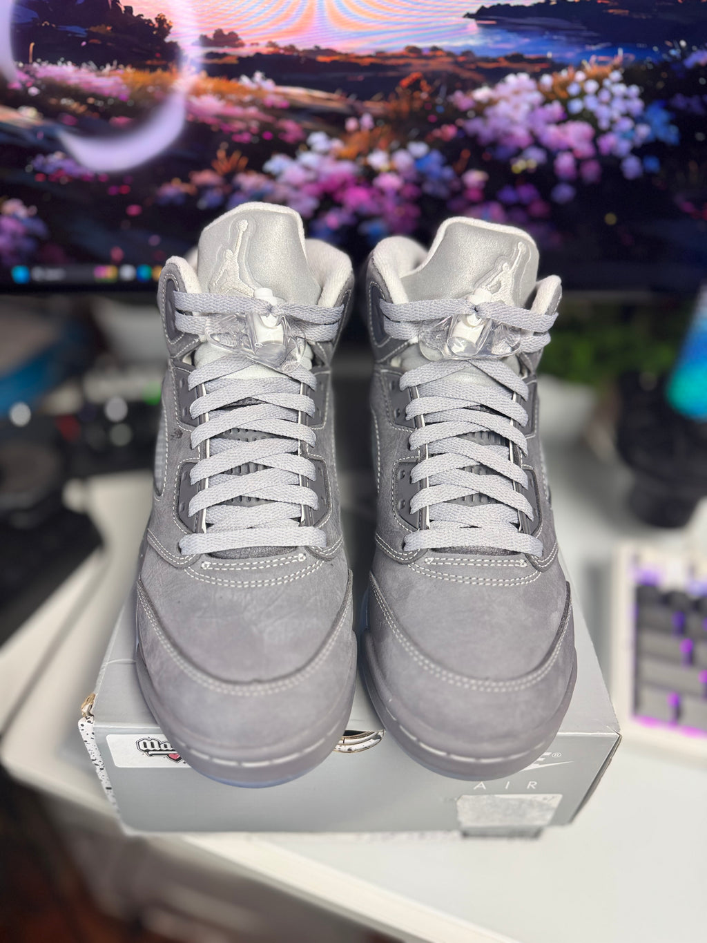 “Wolf Grey” Air Jordan Retro 5 (GS)