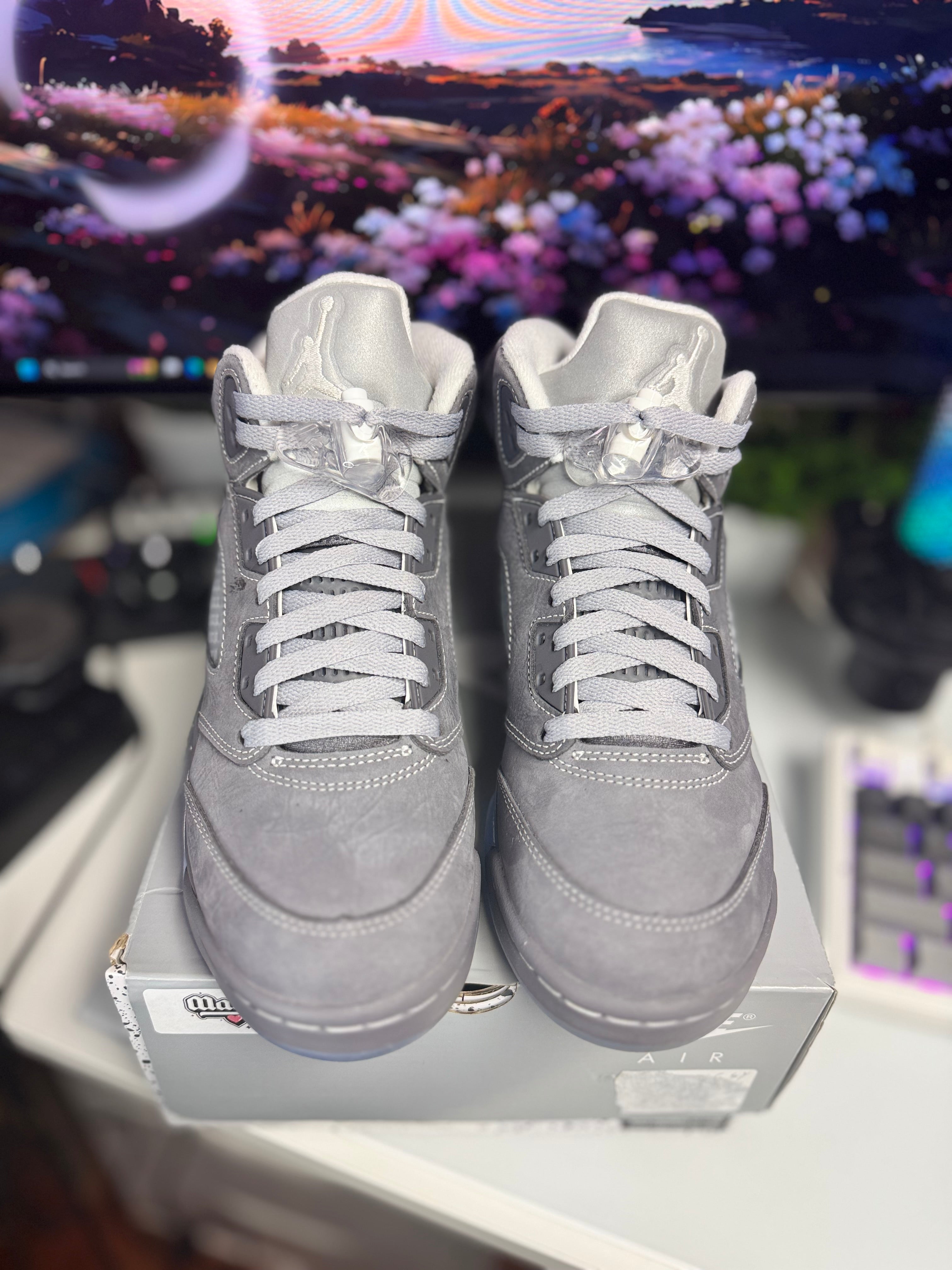 “Wolf Grey” Air Jordan Retro 5 (GS)