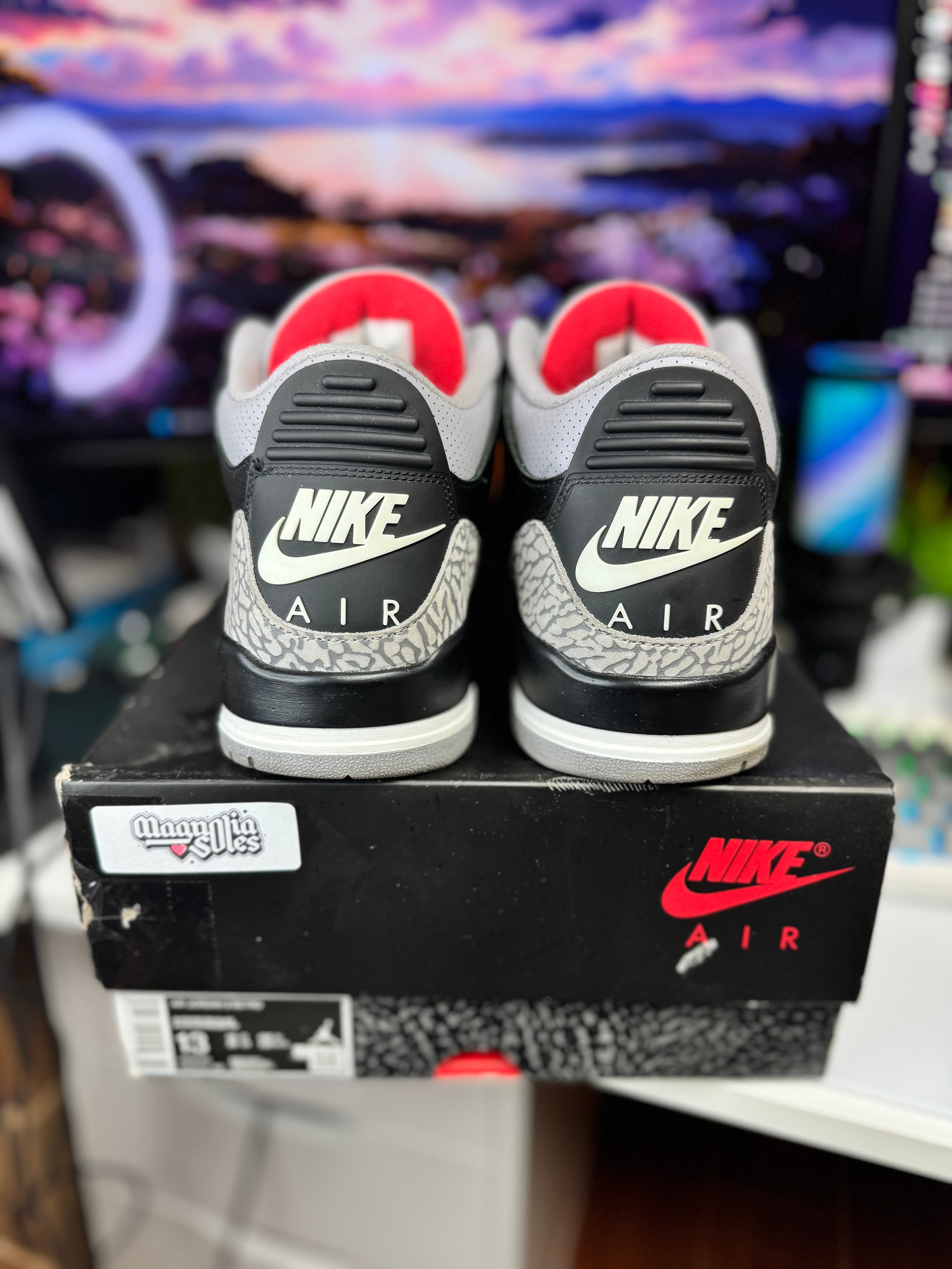 "Black Cement Reimagined" Air Jordan Retro 3