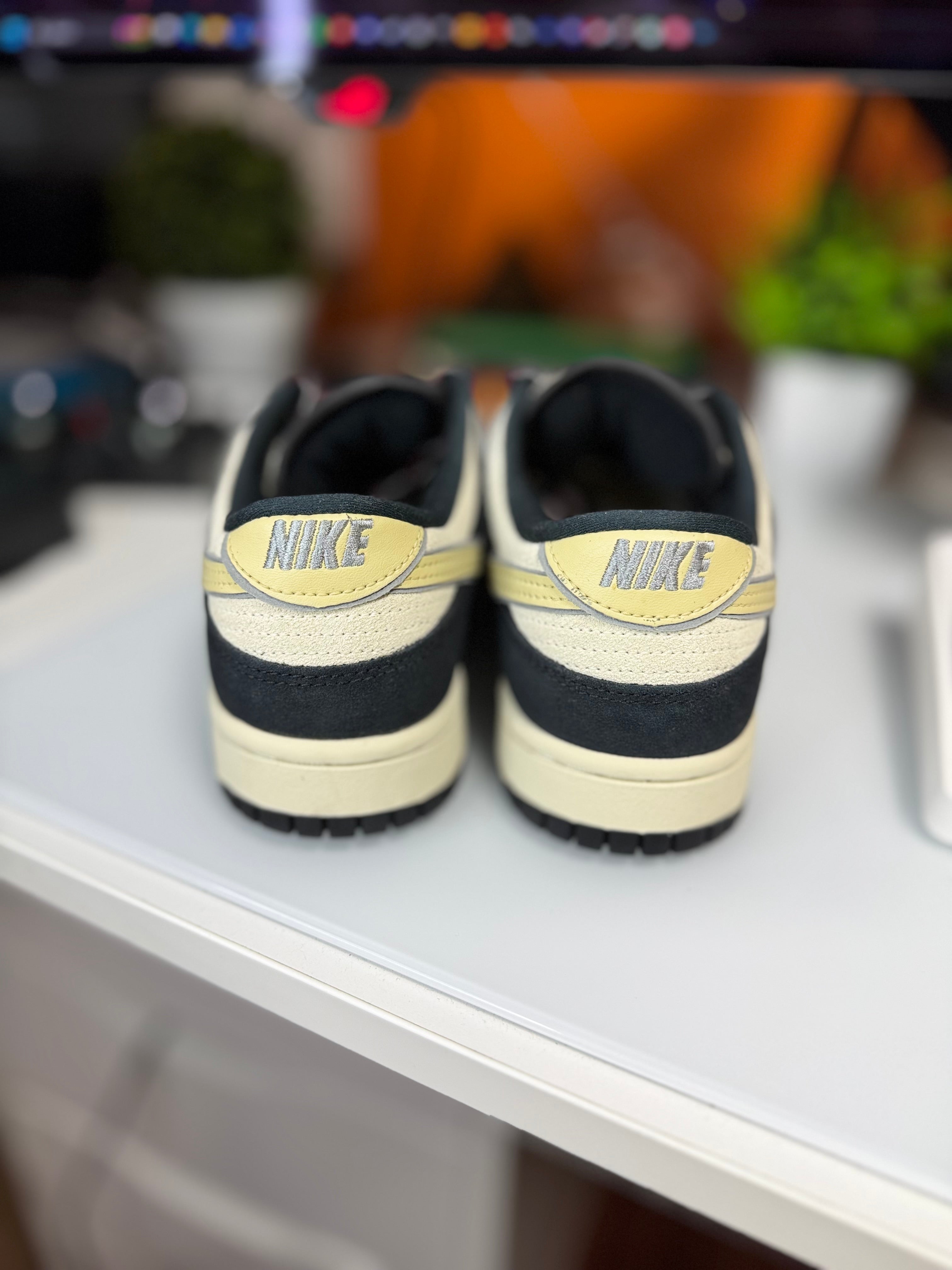 "Black Suede Team Gold" Nike Dunk Low