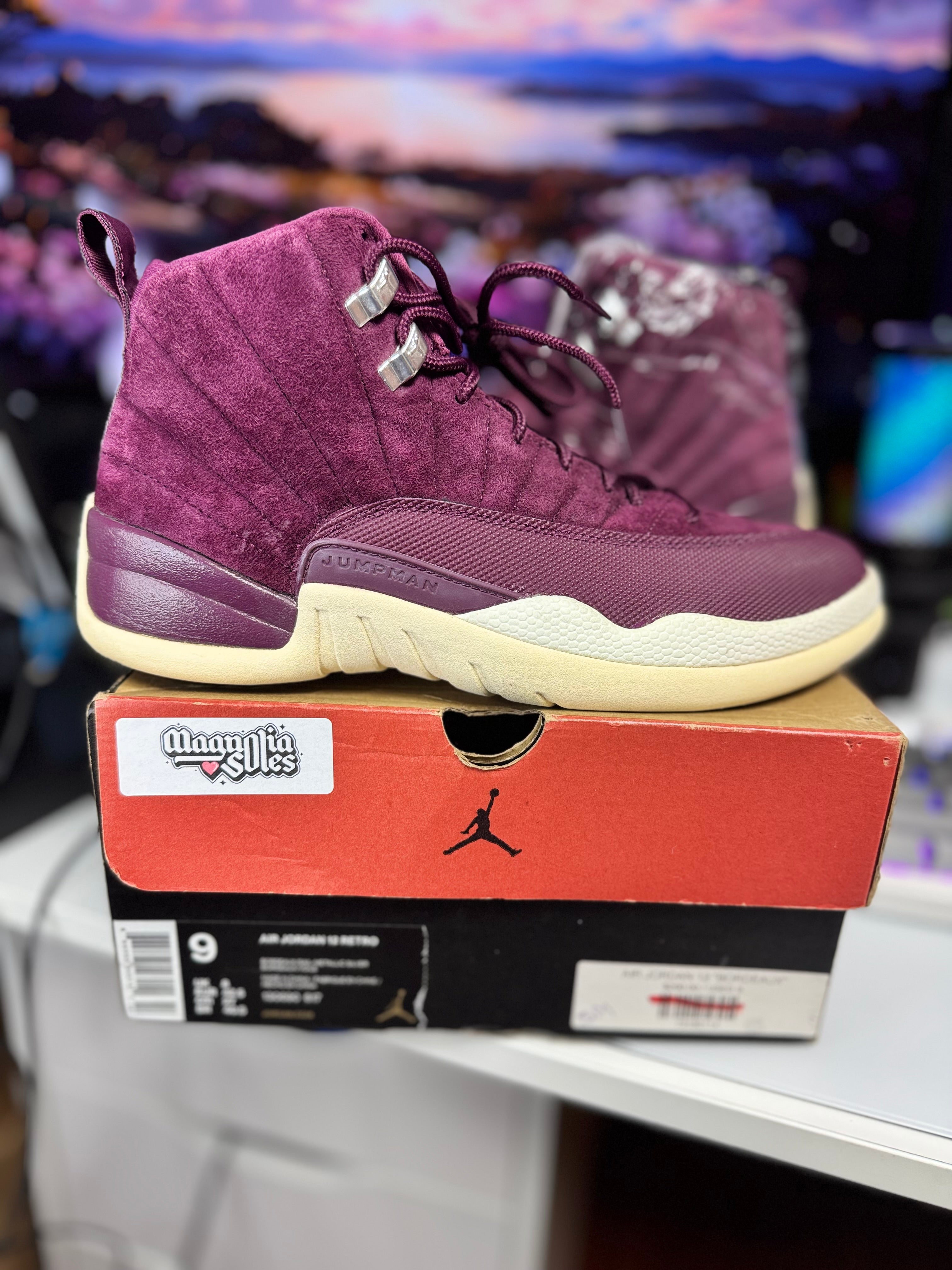 "Burgundy" Air Jordan Retro 12
