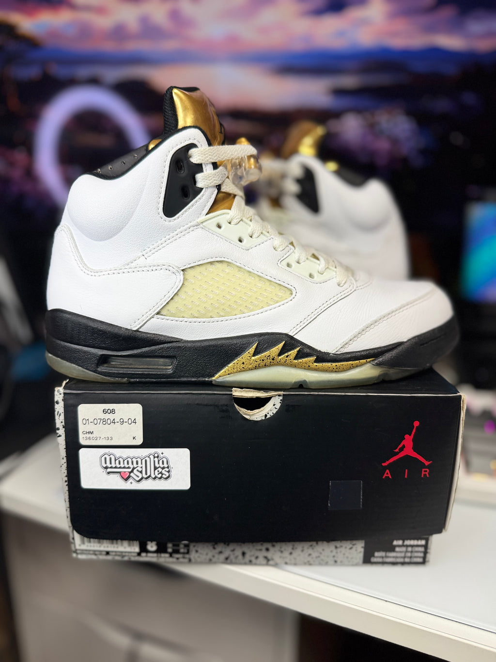 "Gold Medal" Air Jordan Retro 5