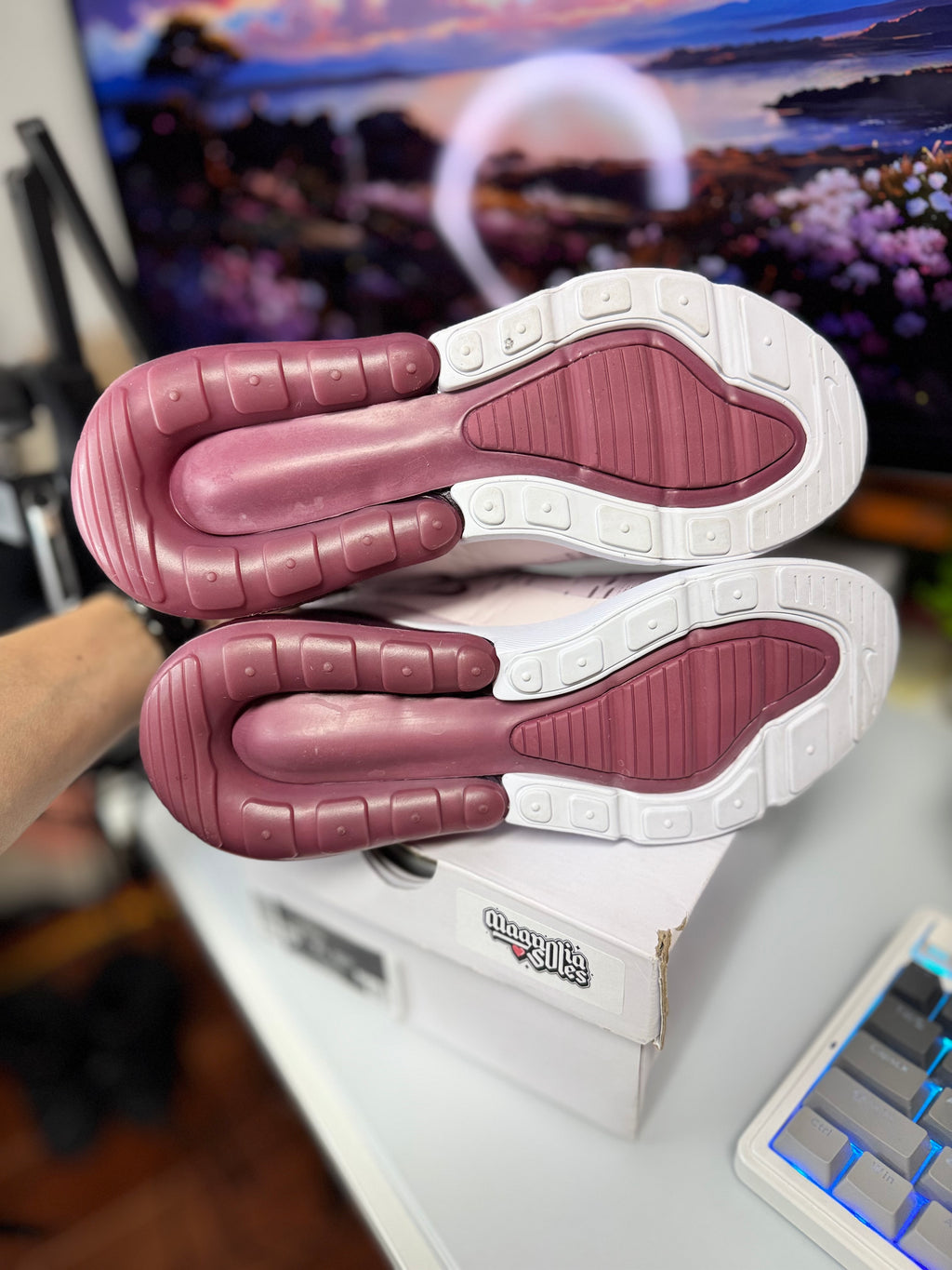 "Barely Rose" Nike Air Max 270 (WMNS)