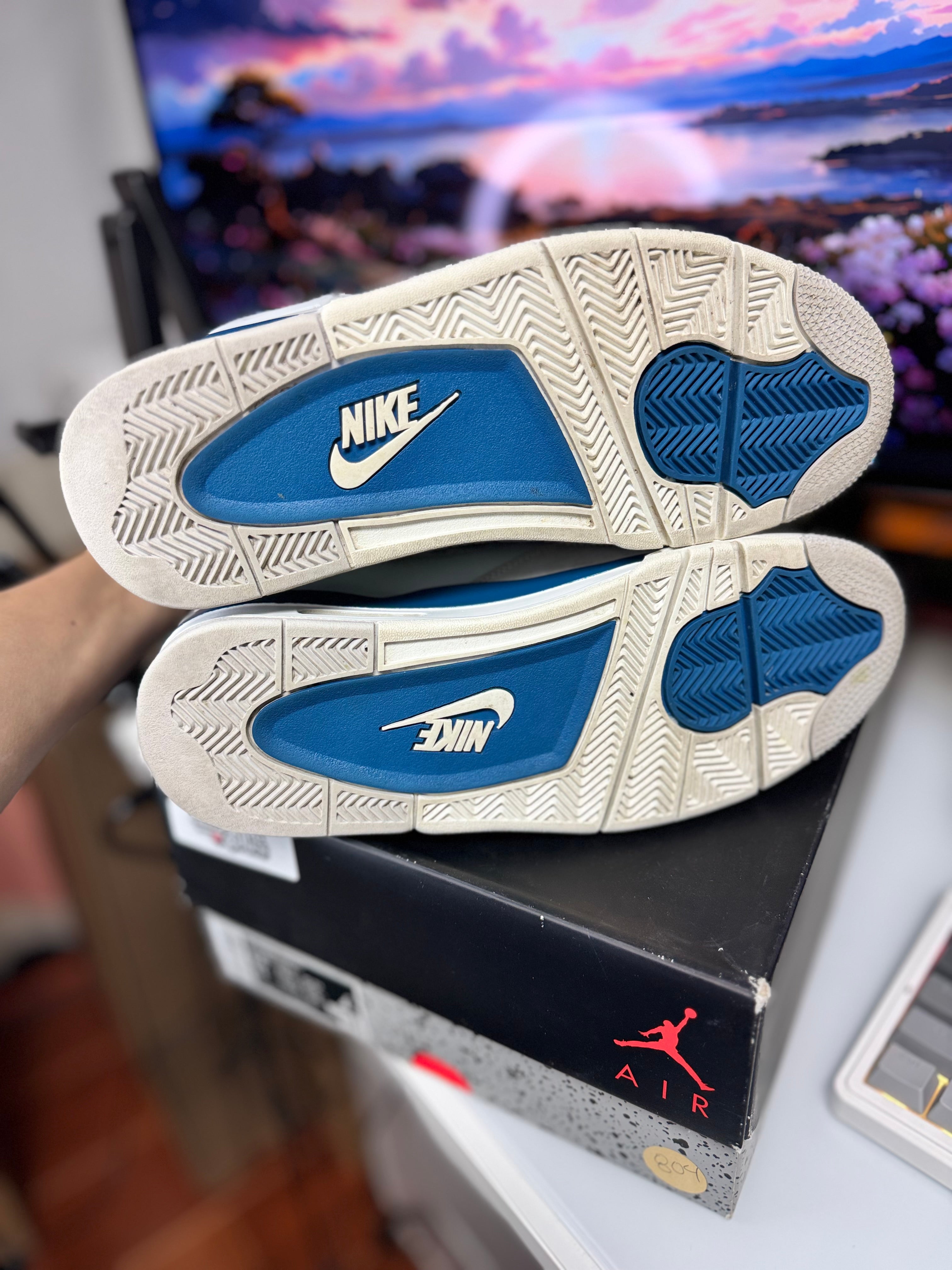 "Industrial Blue" Air Jordan Retro 4