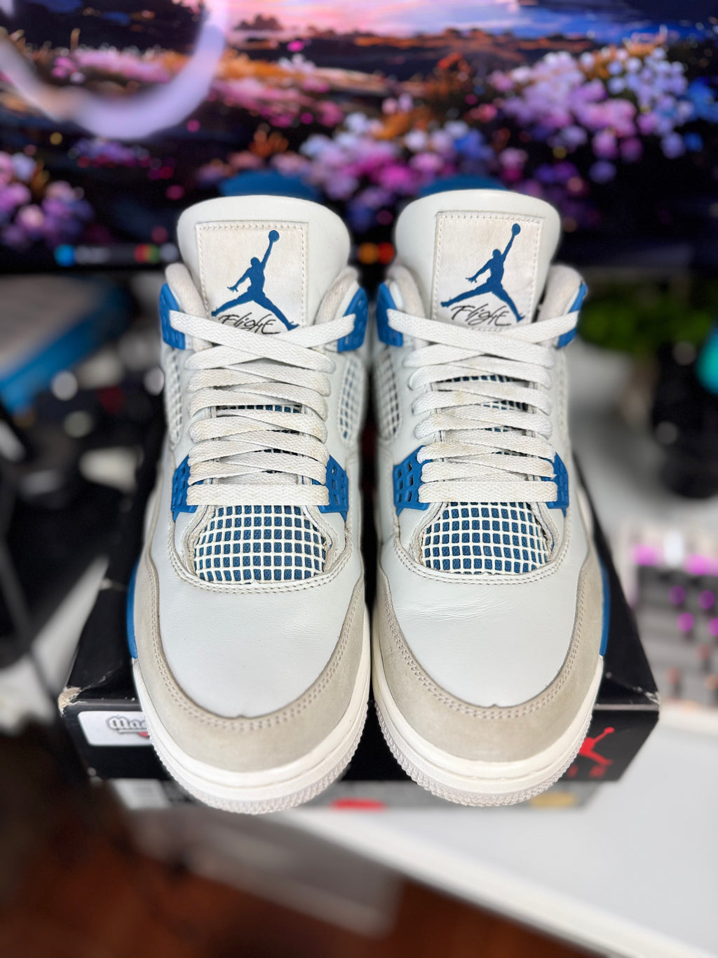 "Industrial Blue" Air Jordan Retro 4