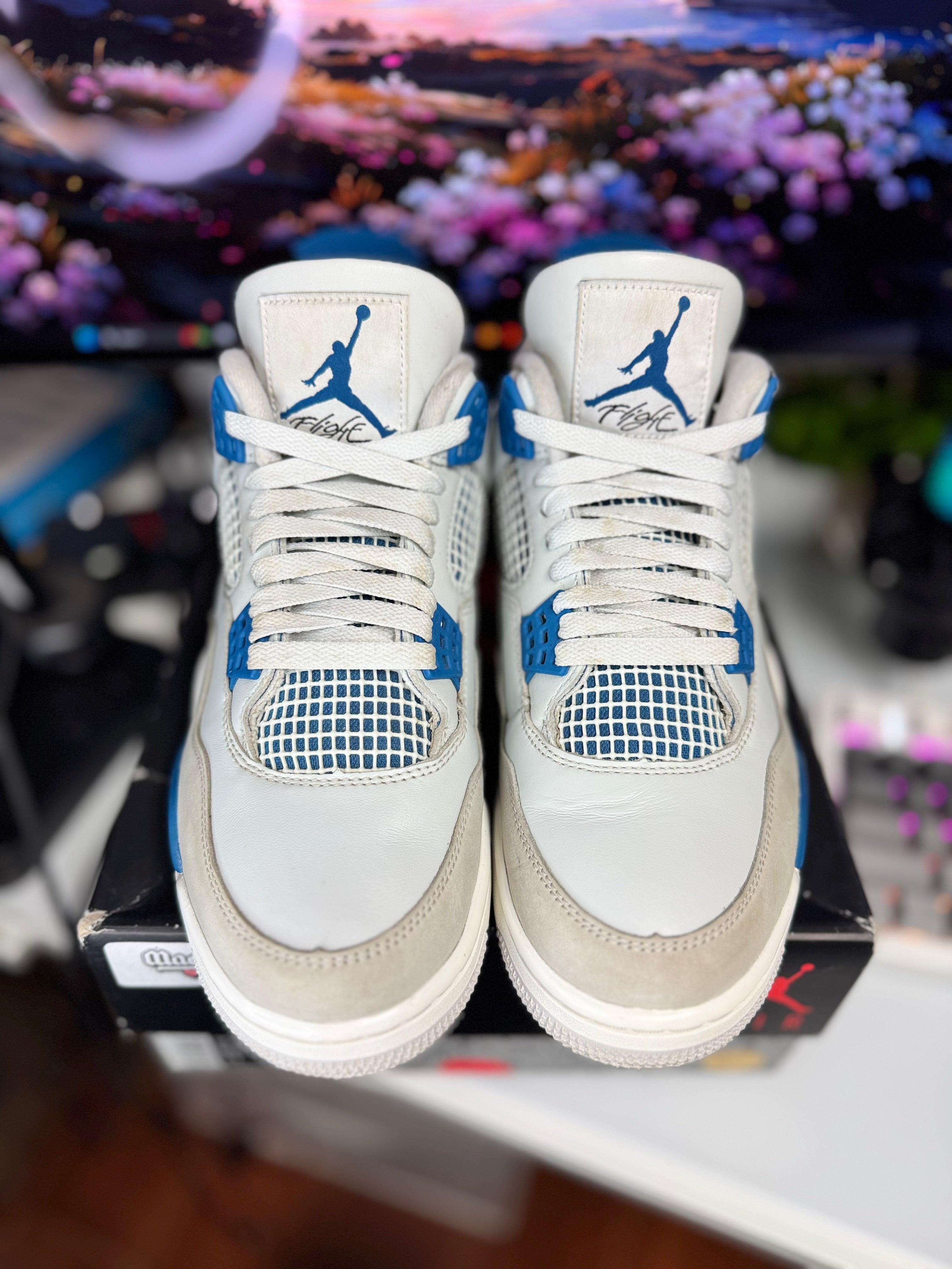 "Industrial Blue" Air Jordan Retro 4