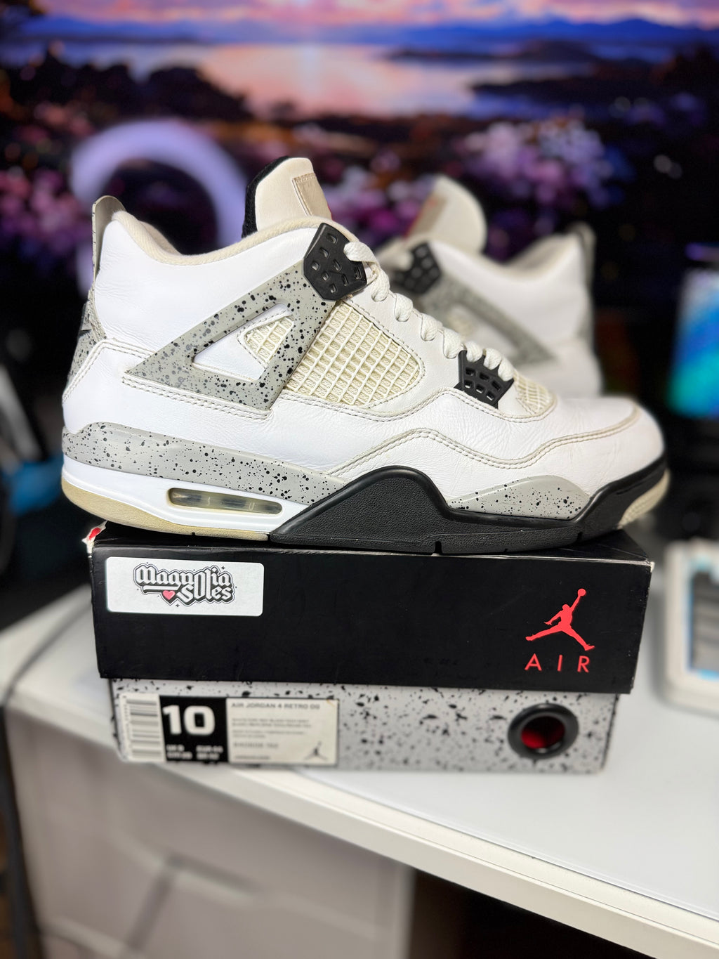 “White Cement 2016” Air Jordan Retro 4