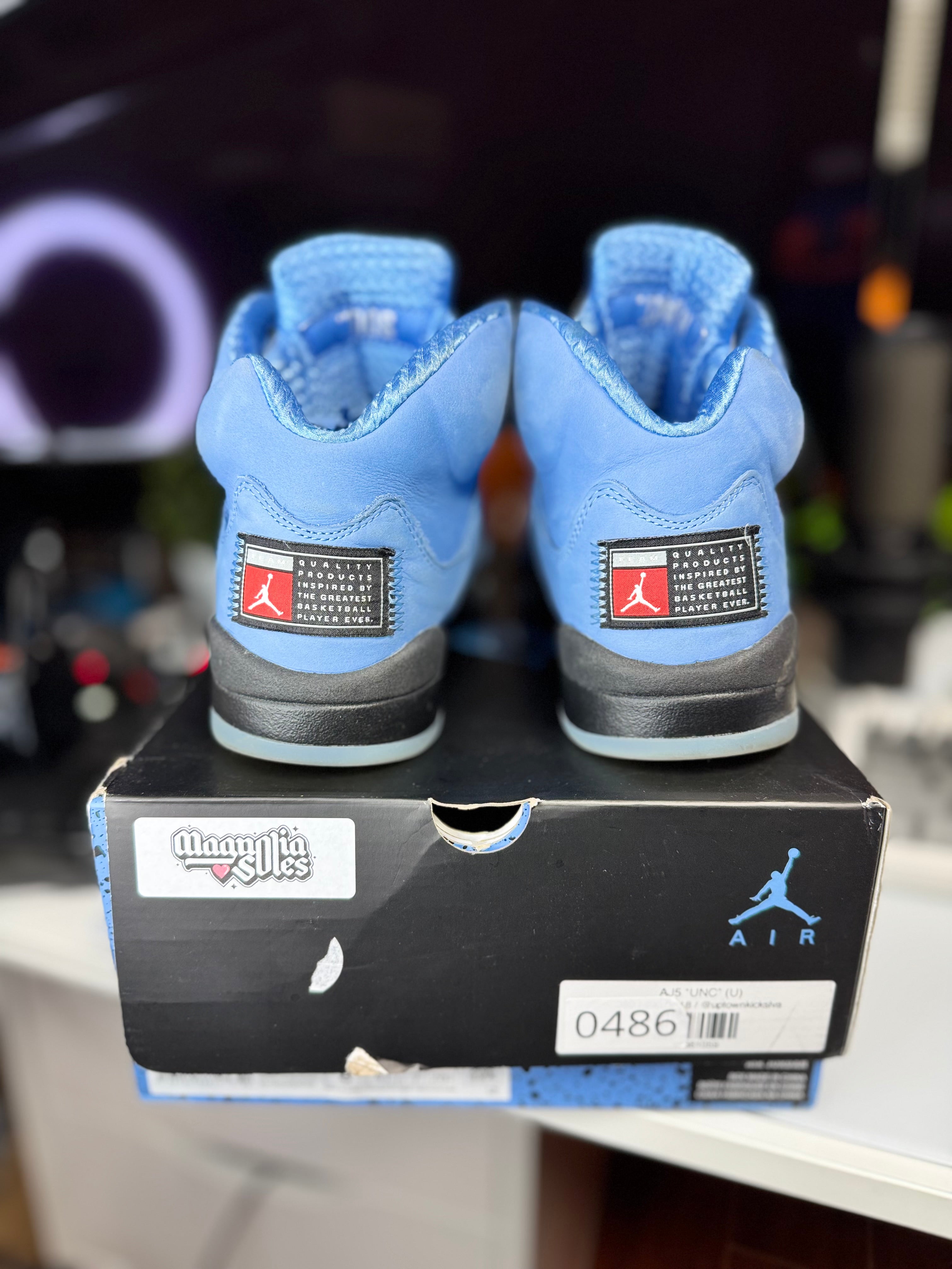 "UNC" Air Jordan Retro 5