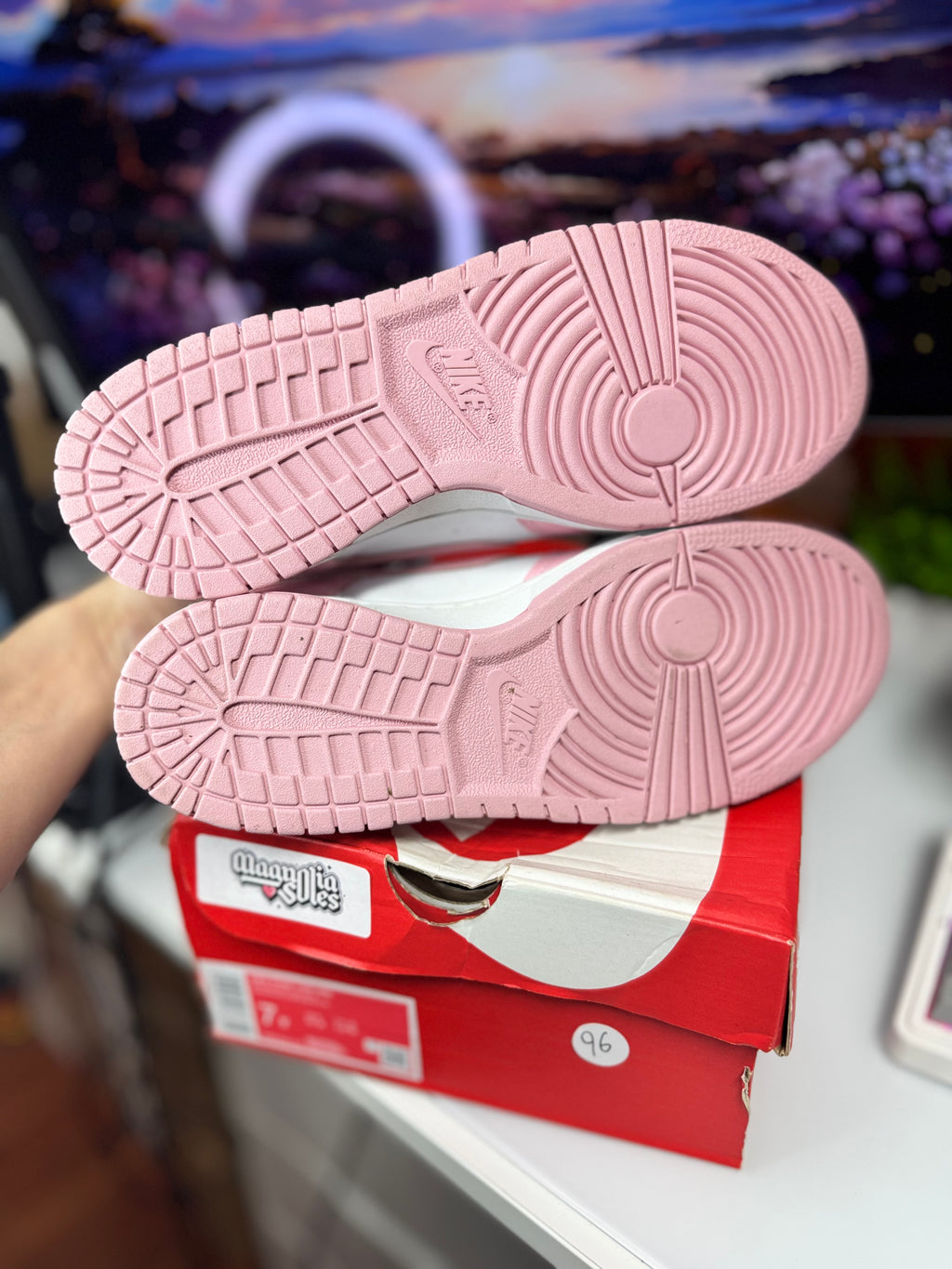 "Pastel Pink" Nike Dunk Low (GS)