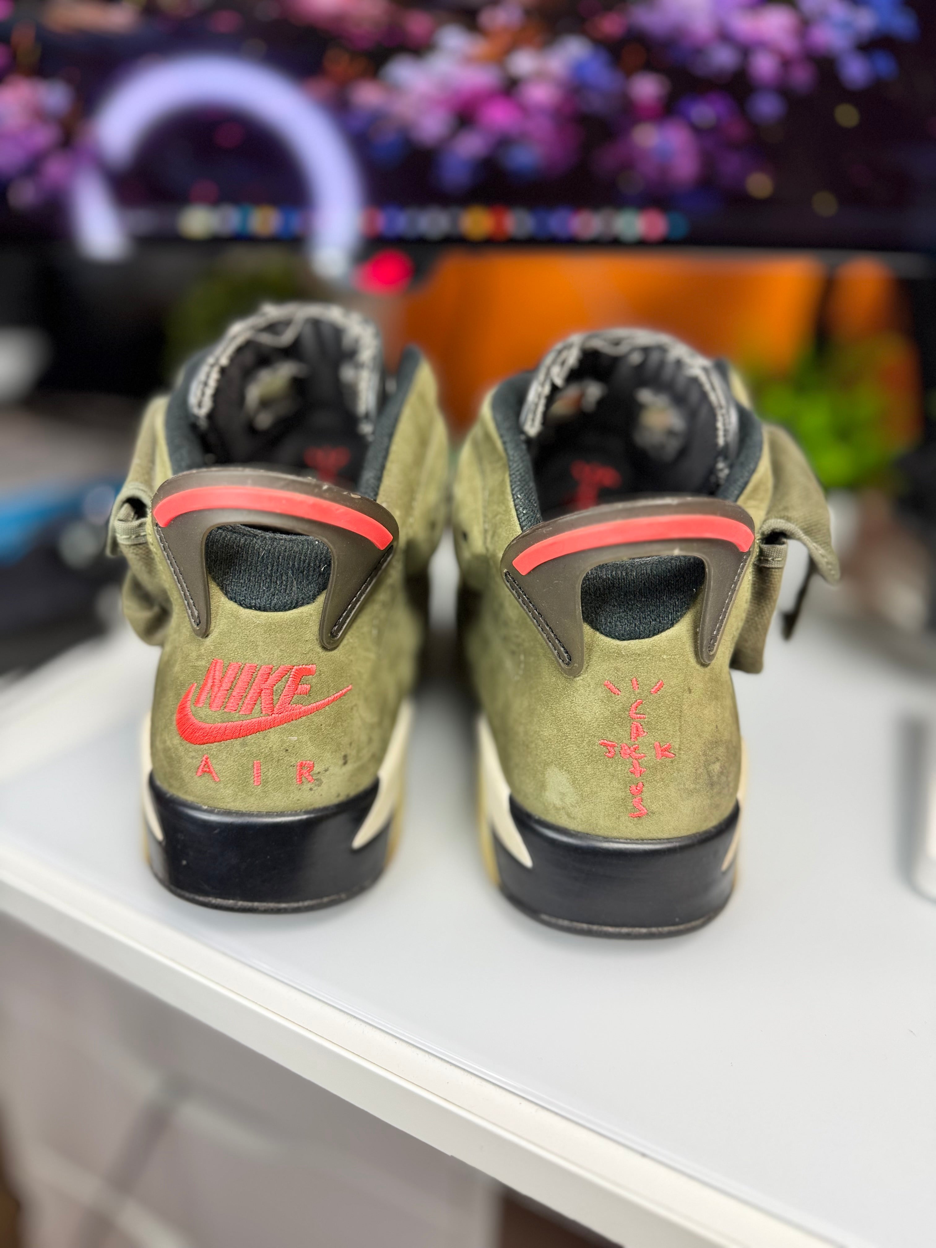 “Olive” Travis Scott X Air Jordan Retro 6