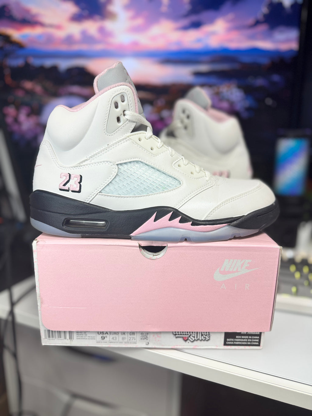“Soft Pink” Air Jordan Retro 5