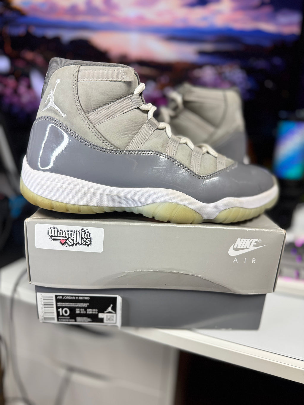 "Cool Grey" Air Jordan Retro 11