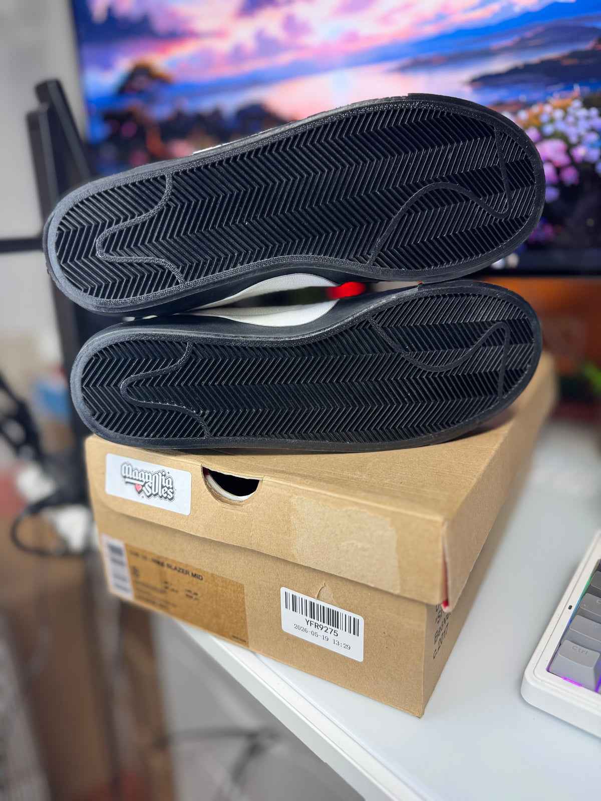 "Grim Reaper" Off White Nike Blazer Mid