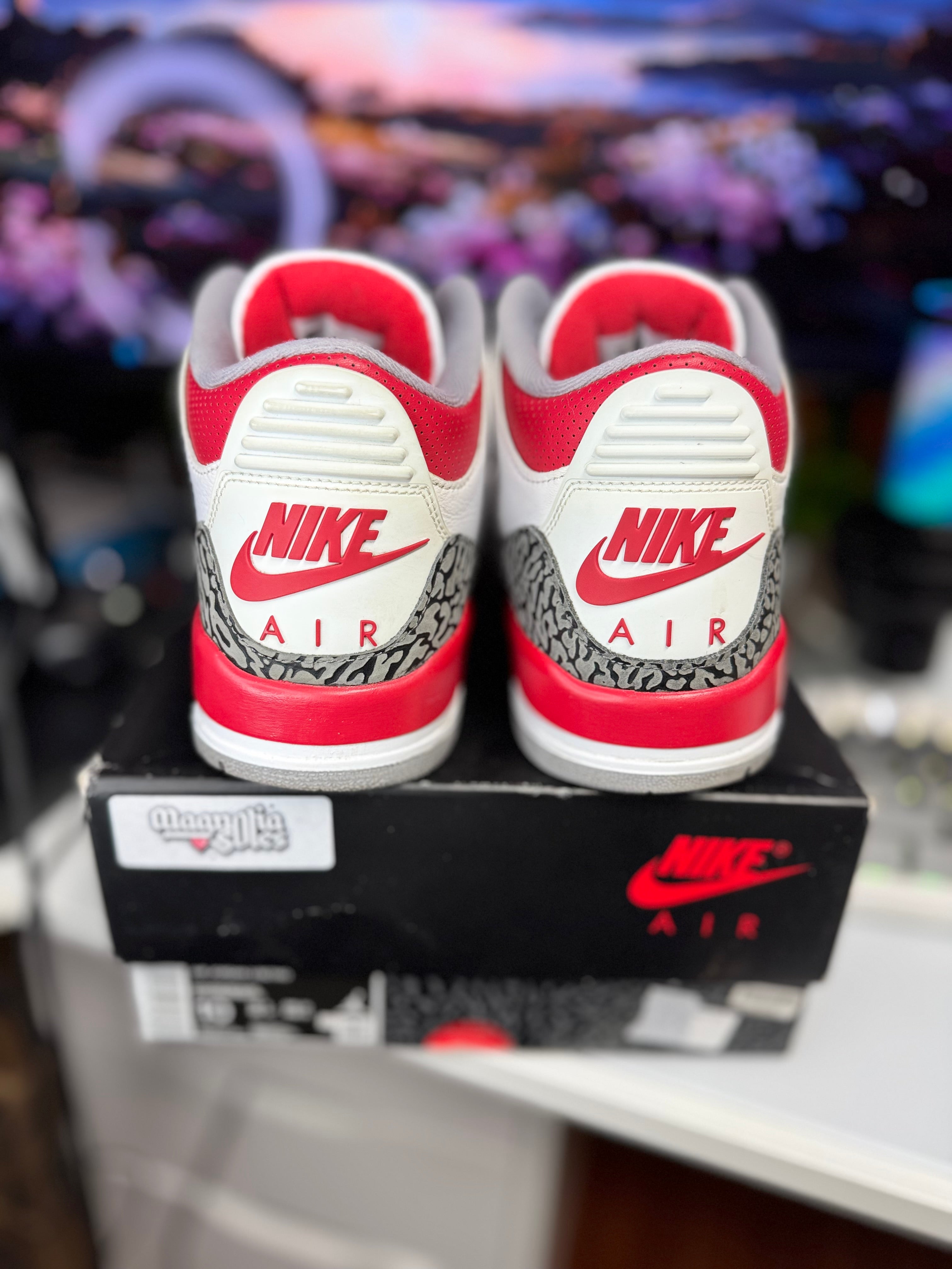 "Fire Red" Air Jordan Retro 3