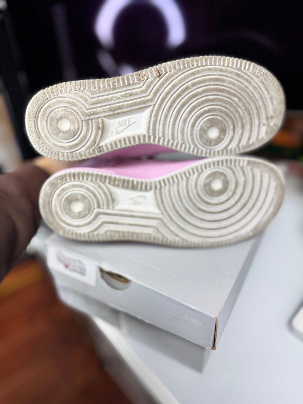 "Pink Corduroy" Nike Air Force 1 (GS)