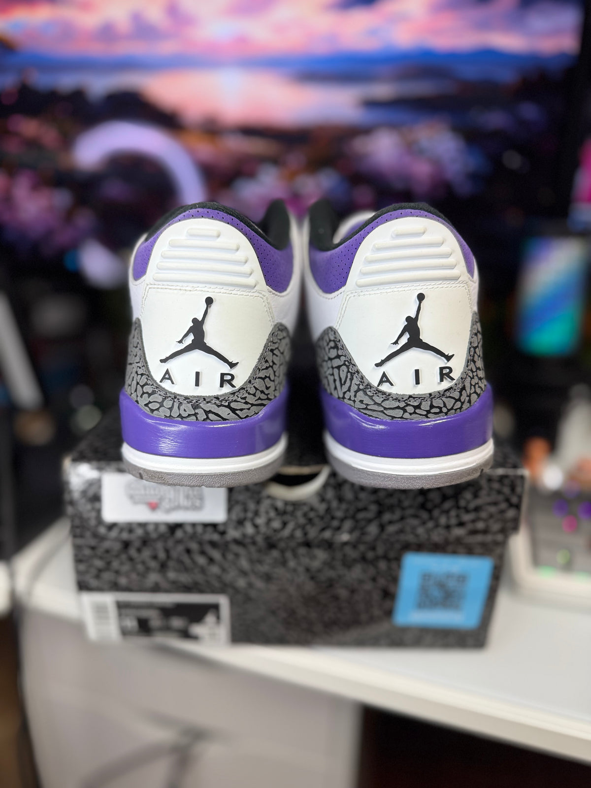 "Dark Iris" Air Jordan Retro 3