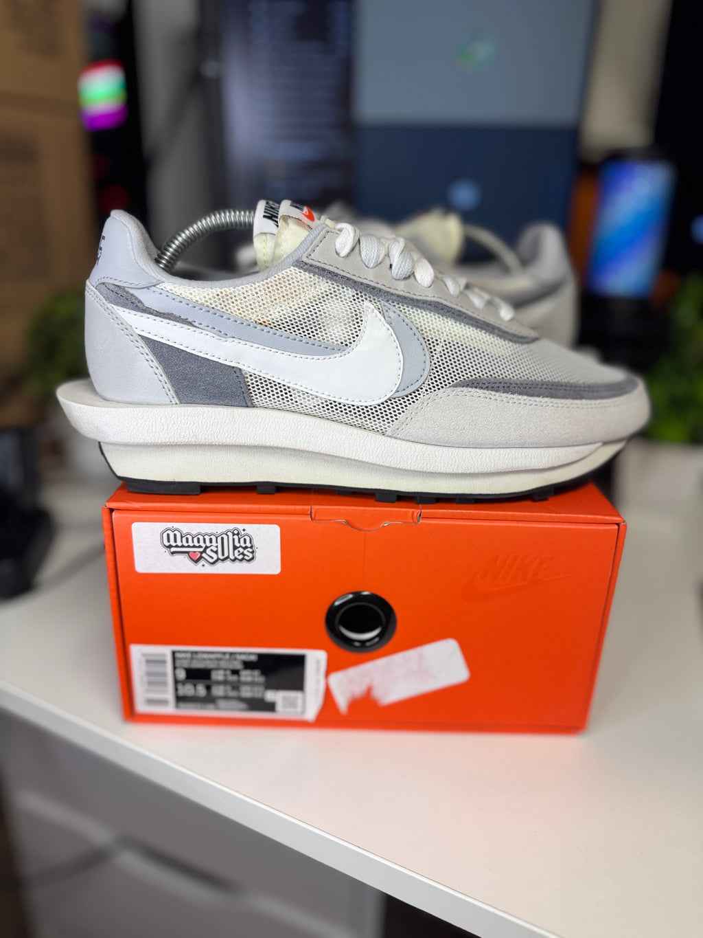 "Sacai Grey" Nike LD Waffle