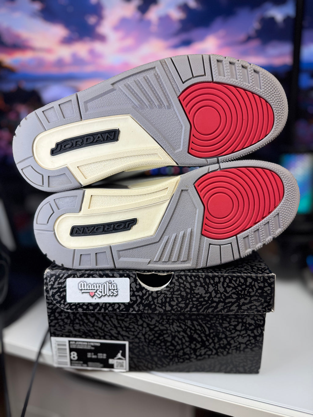 "Cement Grey" Air Jordan Retro 3