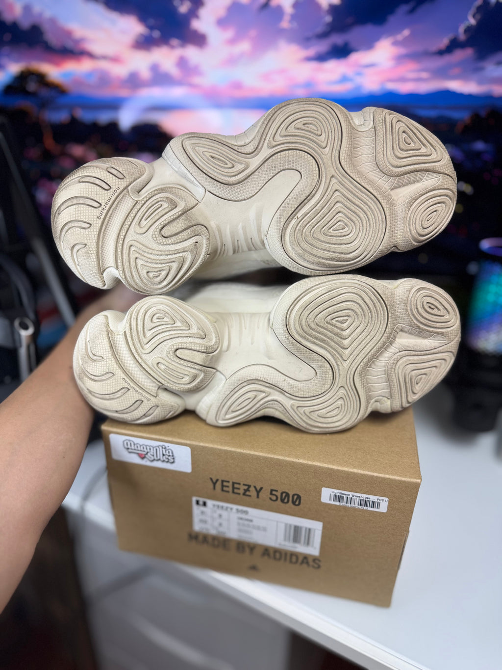 "Blush" Adidas Yeezy 500