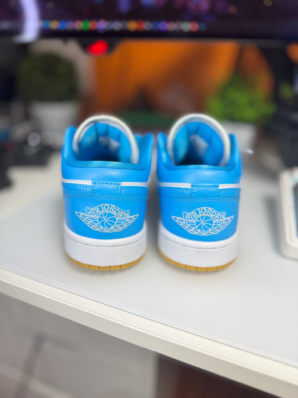 "Aqua" Air Jordan 1 Low (WMNS)
