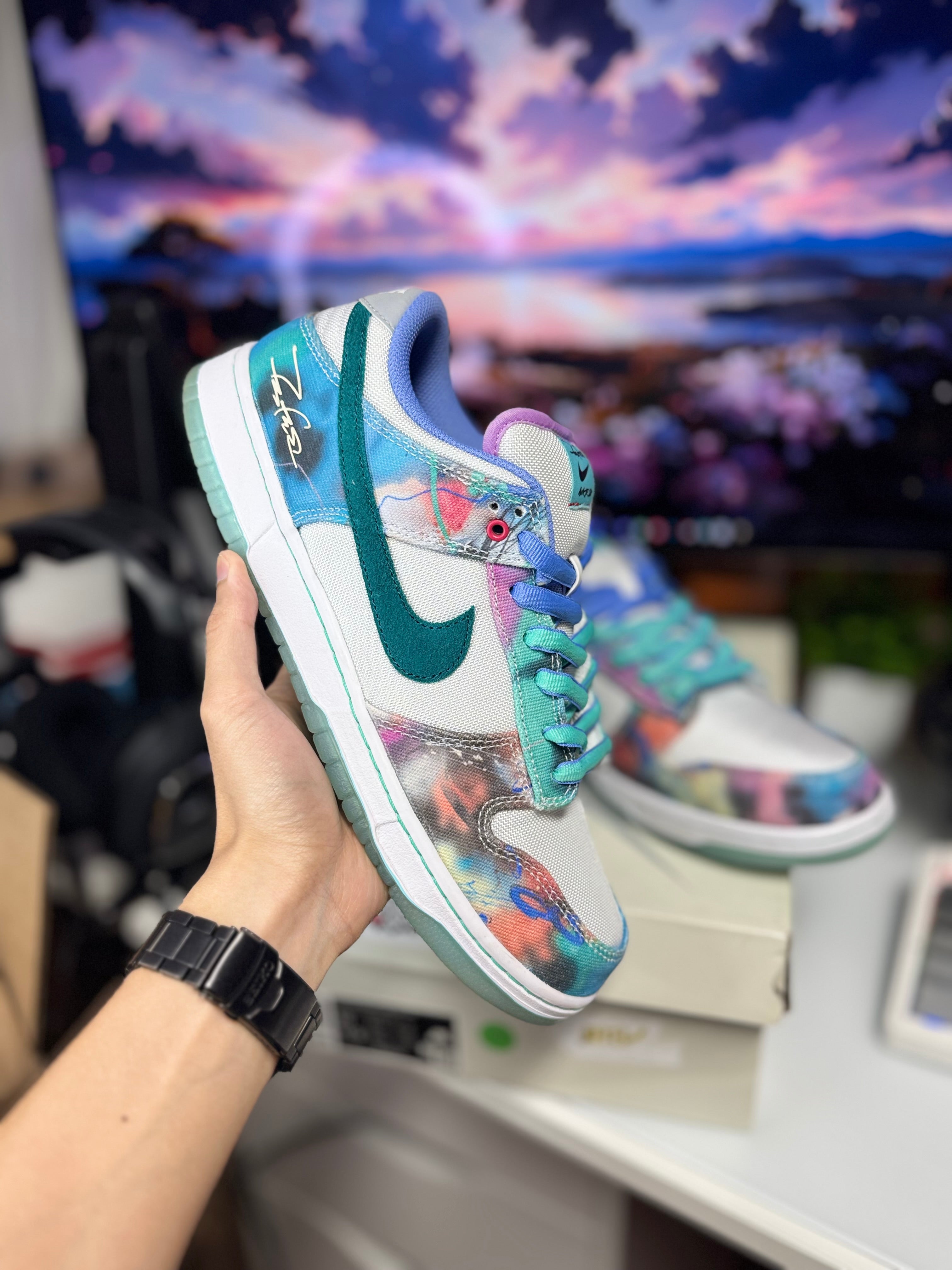 "Futura Laboratories" Nike SB Dunk Low