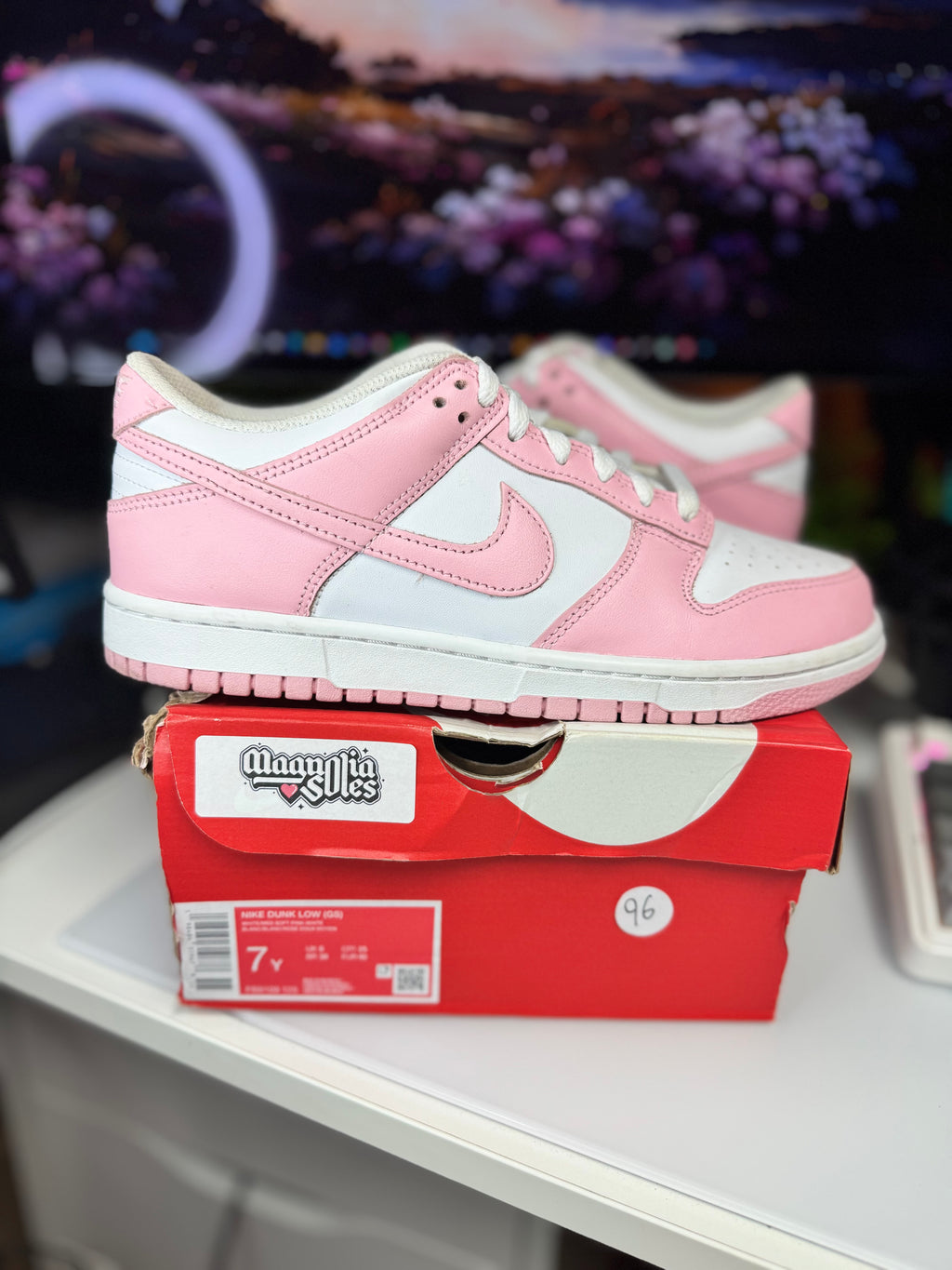 "Pastel Pink" Nike Dunk Low (GS)