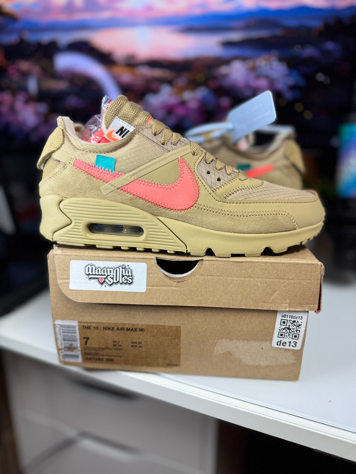 "Desert Ore" Off White Nike Air Max 90