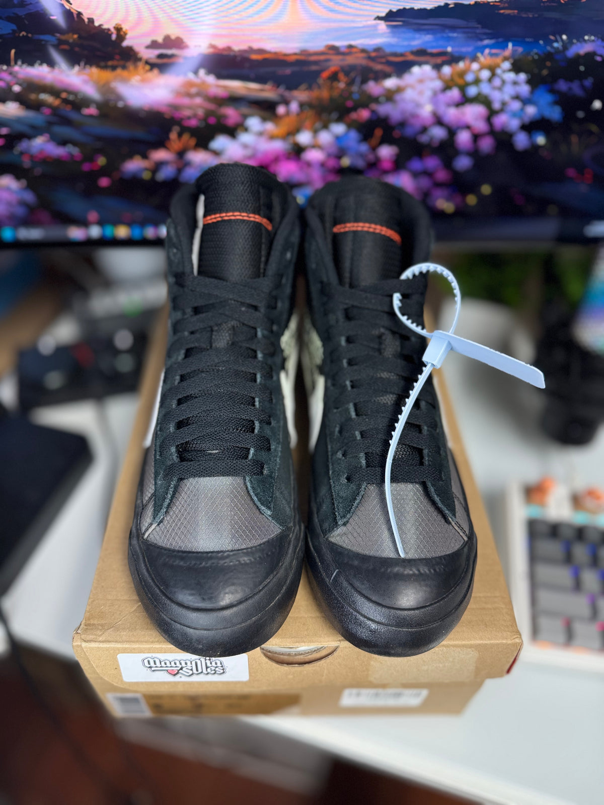 "Grim Reaper" Off White Nike Blazer Mid