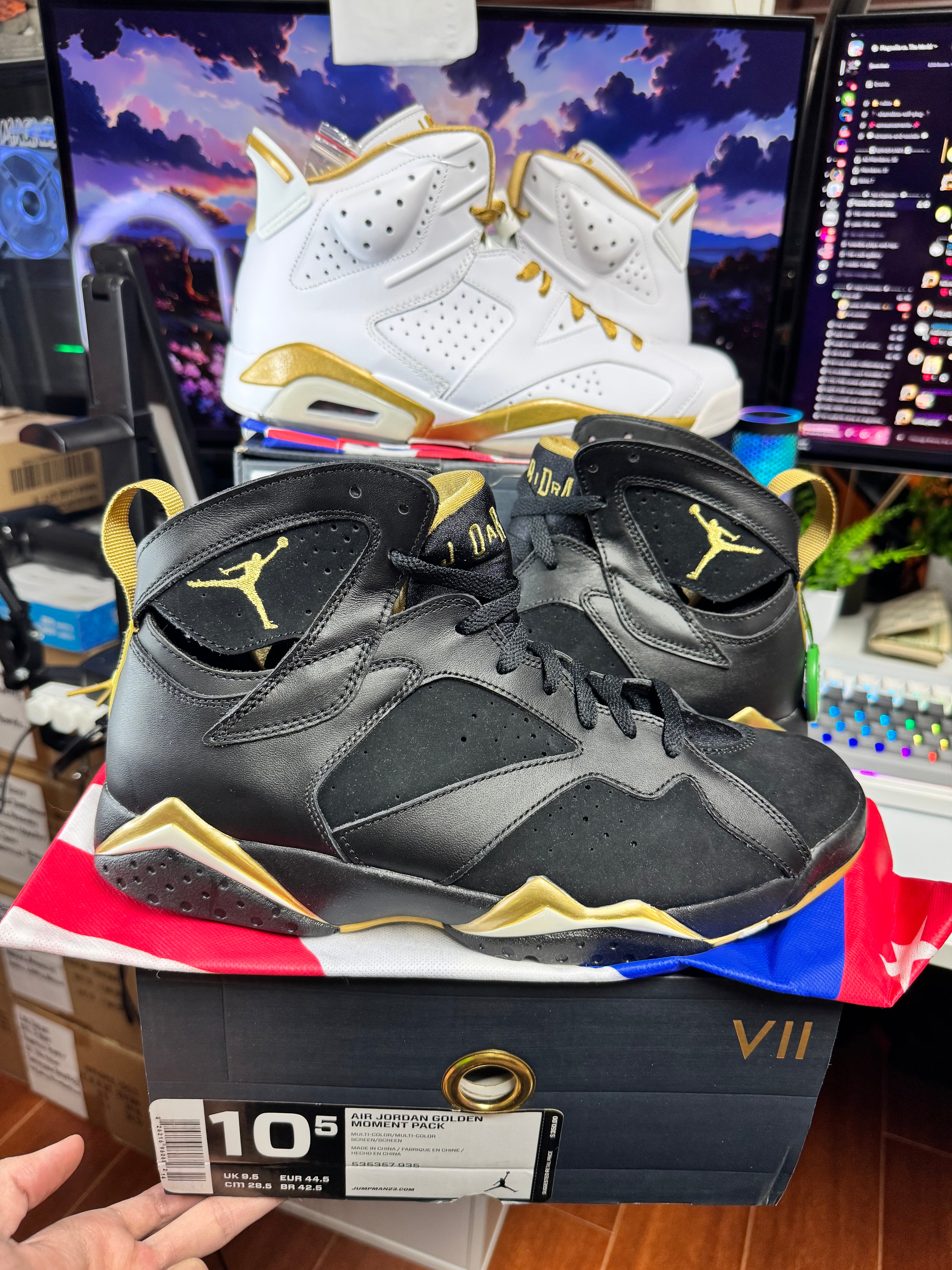 "Golden Moments Pack" Air Jordan Retro 6/7