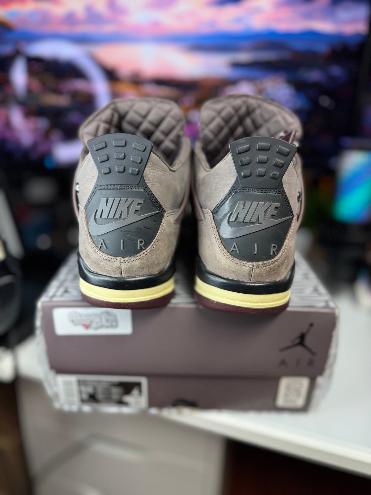 "Violet Ore A Ma Maniere" Air Jordan Retro 4