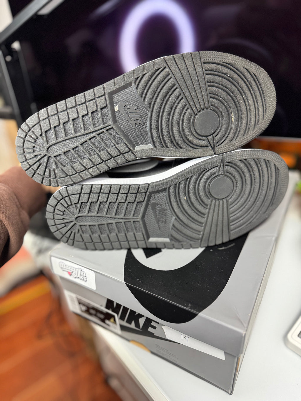"Shadow" Air Jordan Retro 1 Low
