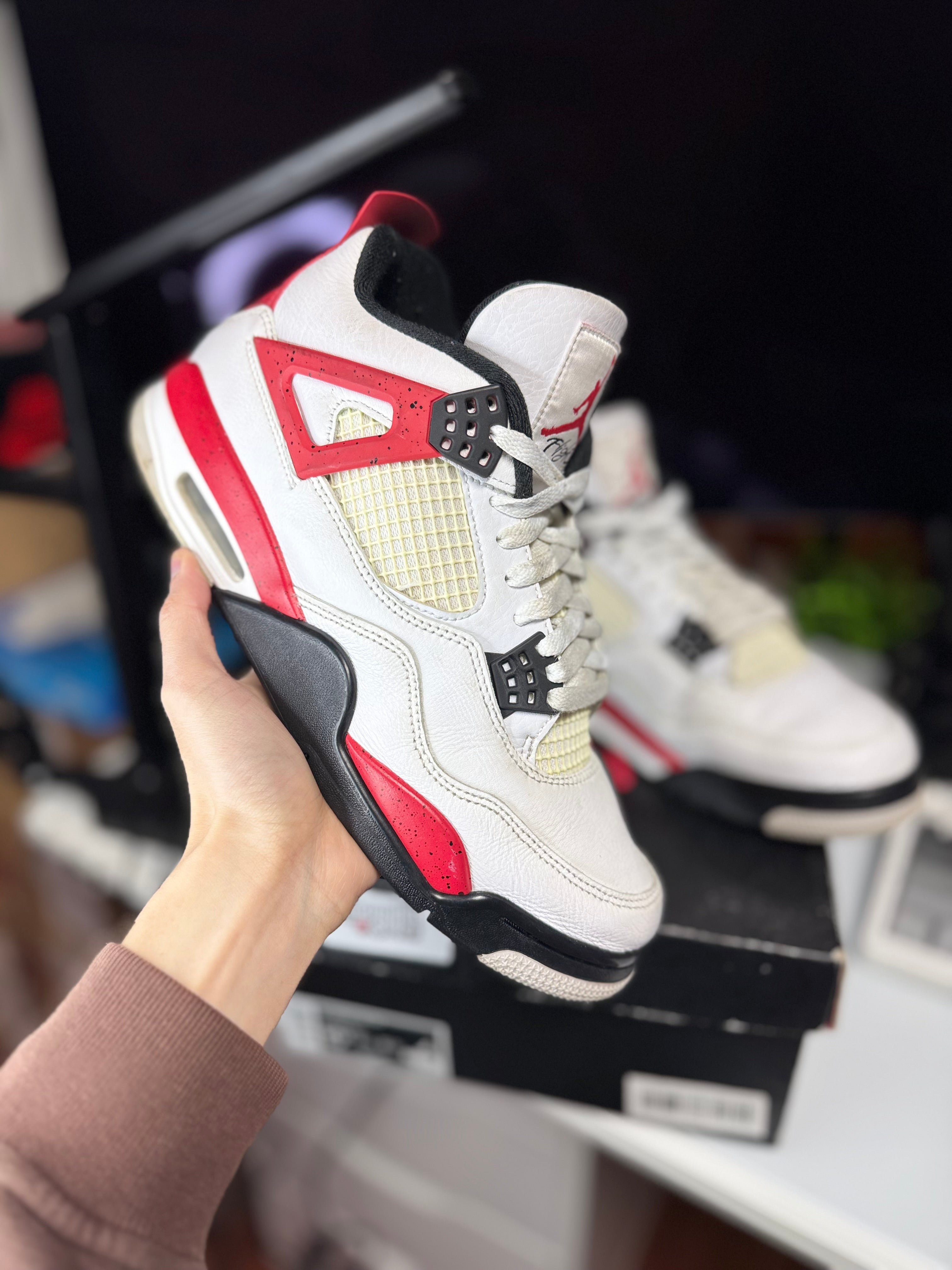 "Red Cement" Air Jordan Retro 4