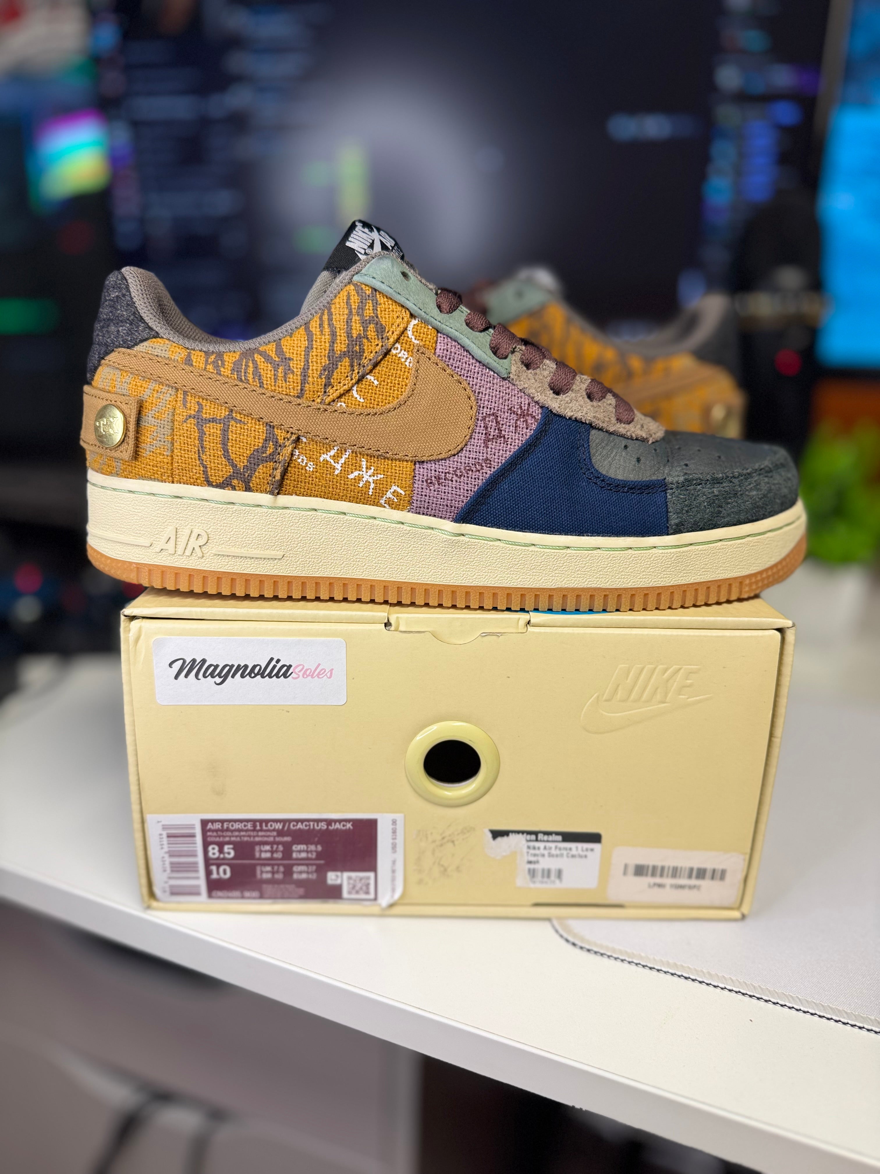 “Cactus Jack” Travis Scott x Nike Air Force 1 Low
