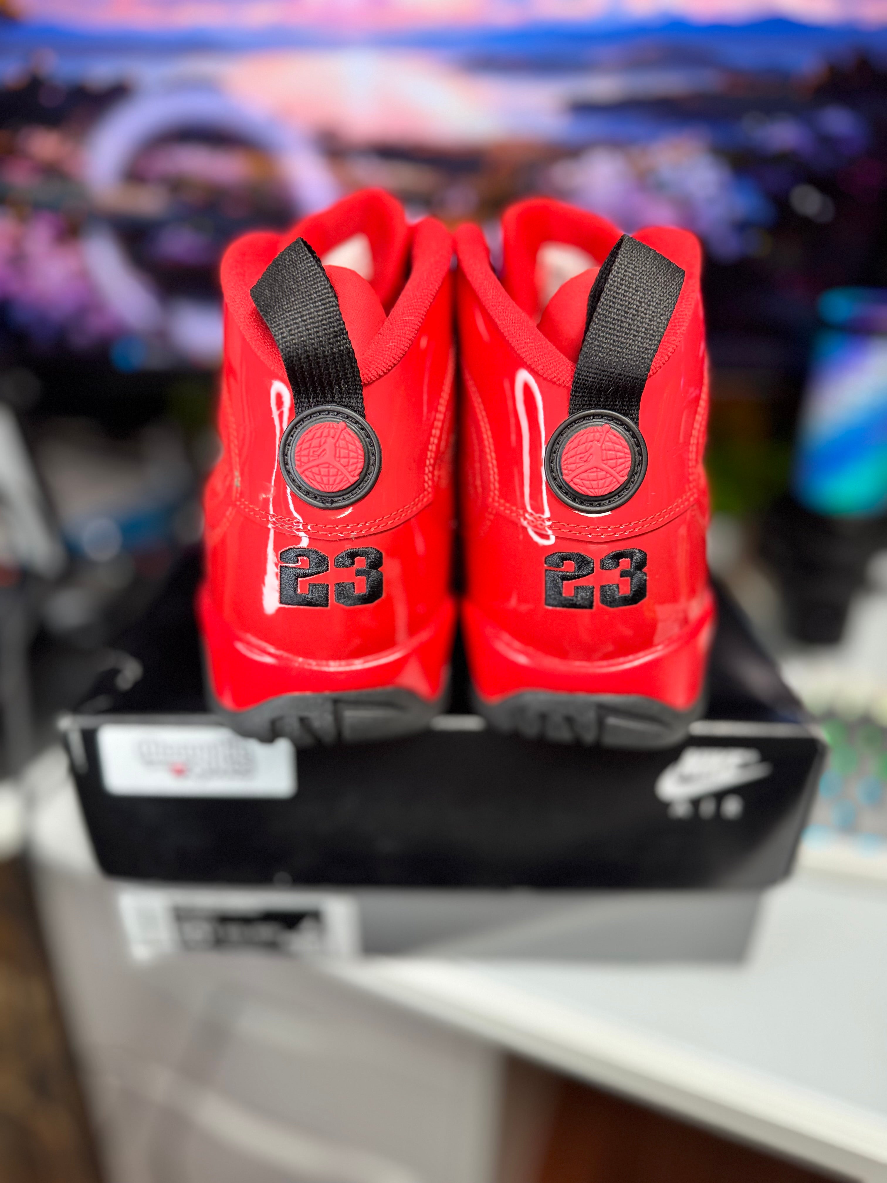 "Chile Red" Air Jordan Retro 9
