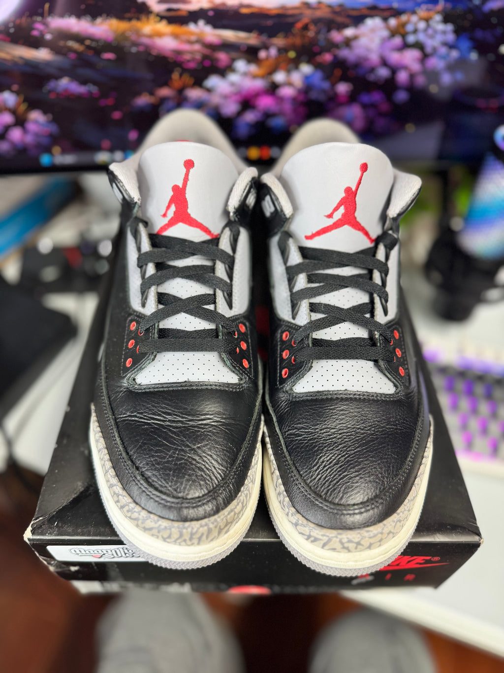 "Black Cement Reimagined" Air Jordan Retro 3