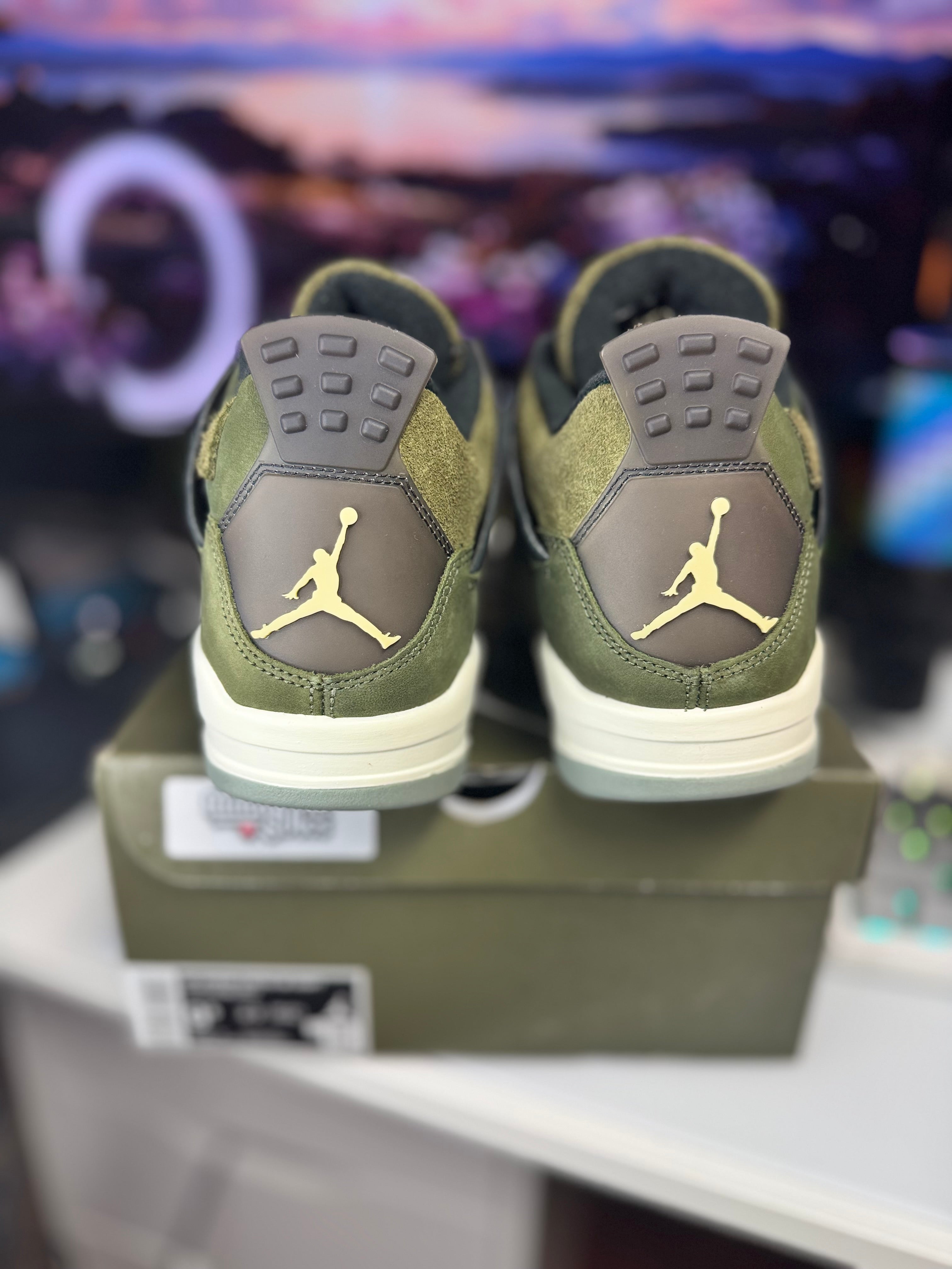 “Olive Craft” Air Jordan Retro 4