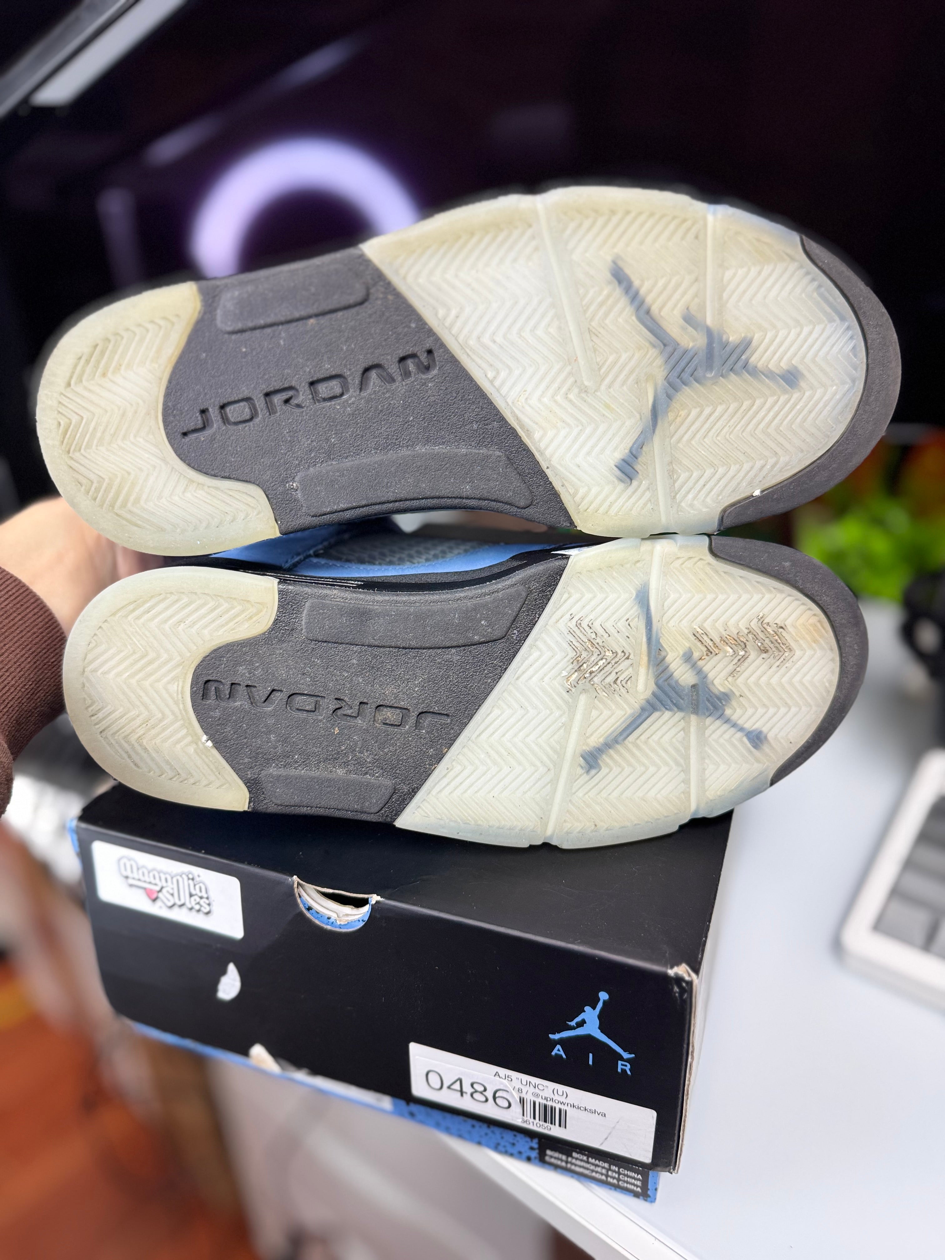 "UNC" Air Jordan Retro 5