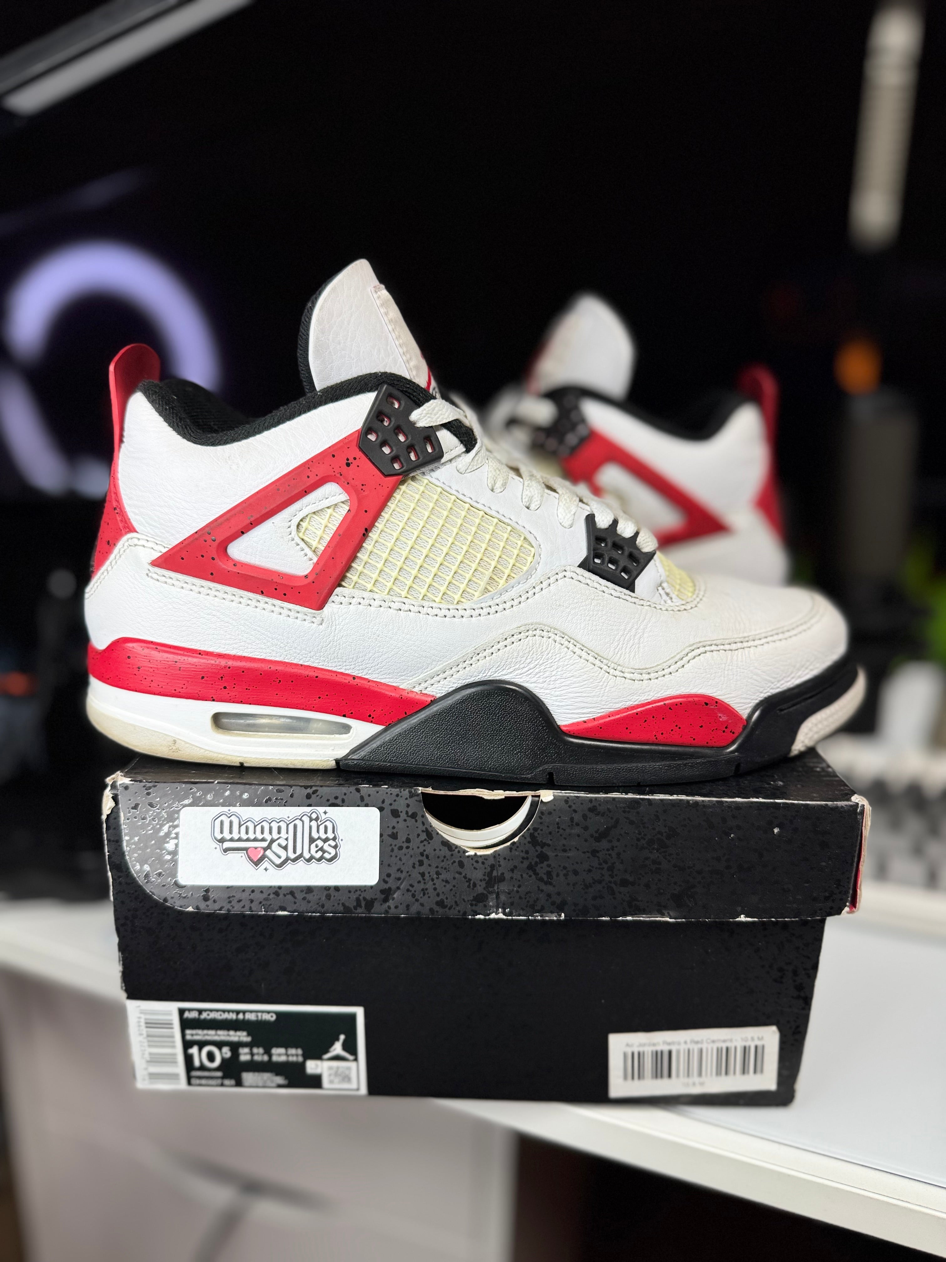 "Red Cement" Air Jordan Retro 4