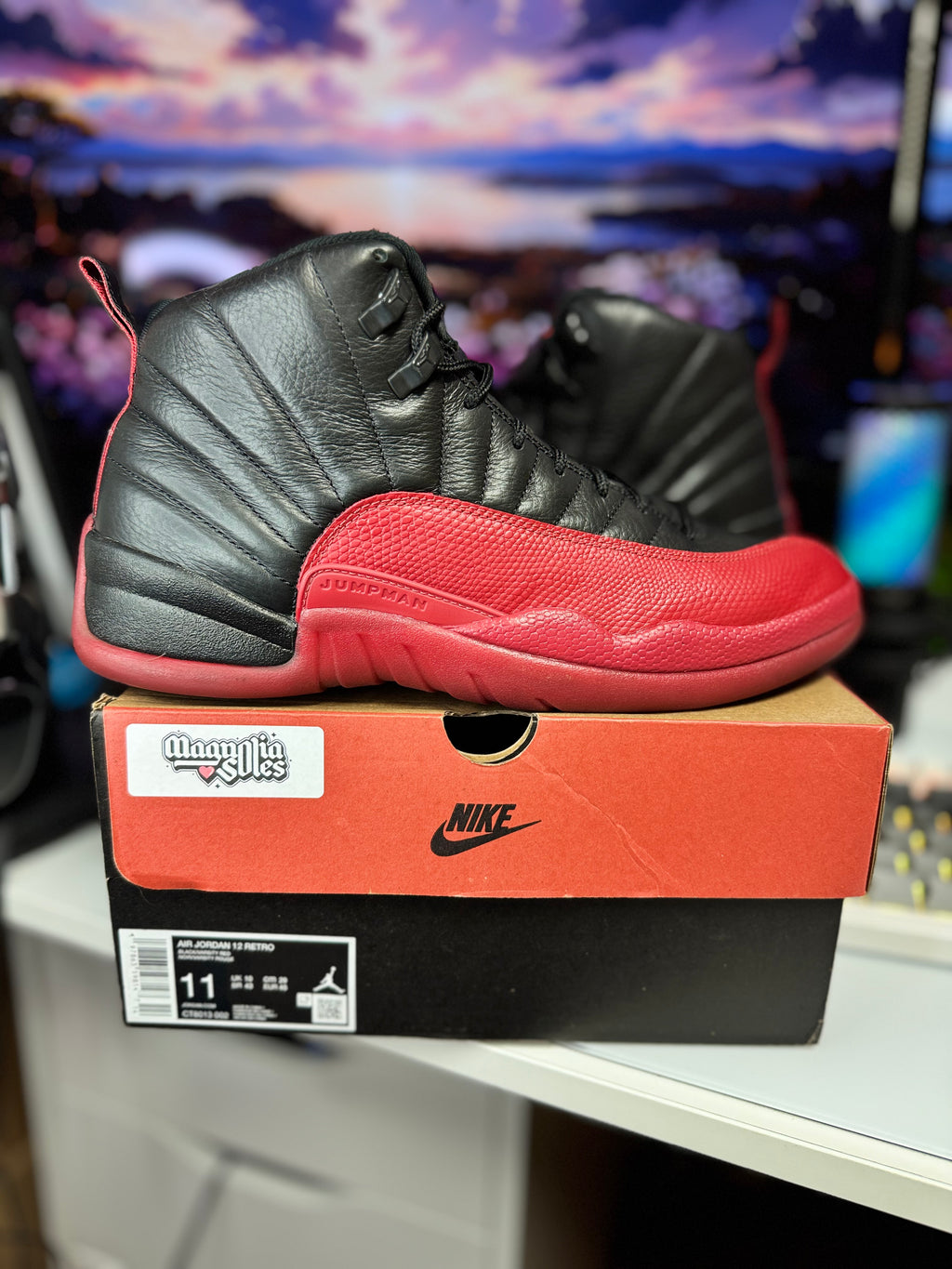 “Flu Game” Air Jordan Retro 12