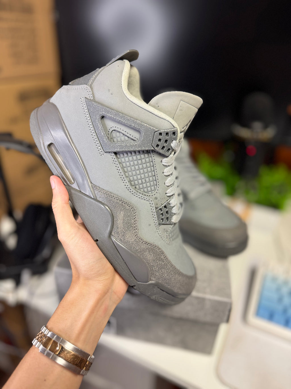 "Paris Wet Cement" Air Jordan Retro 4