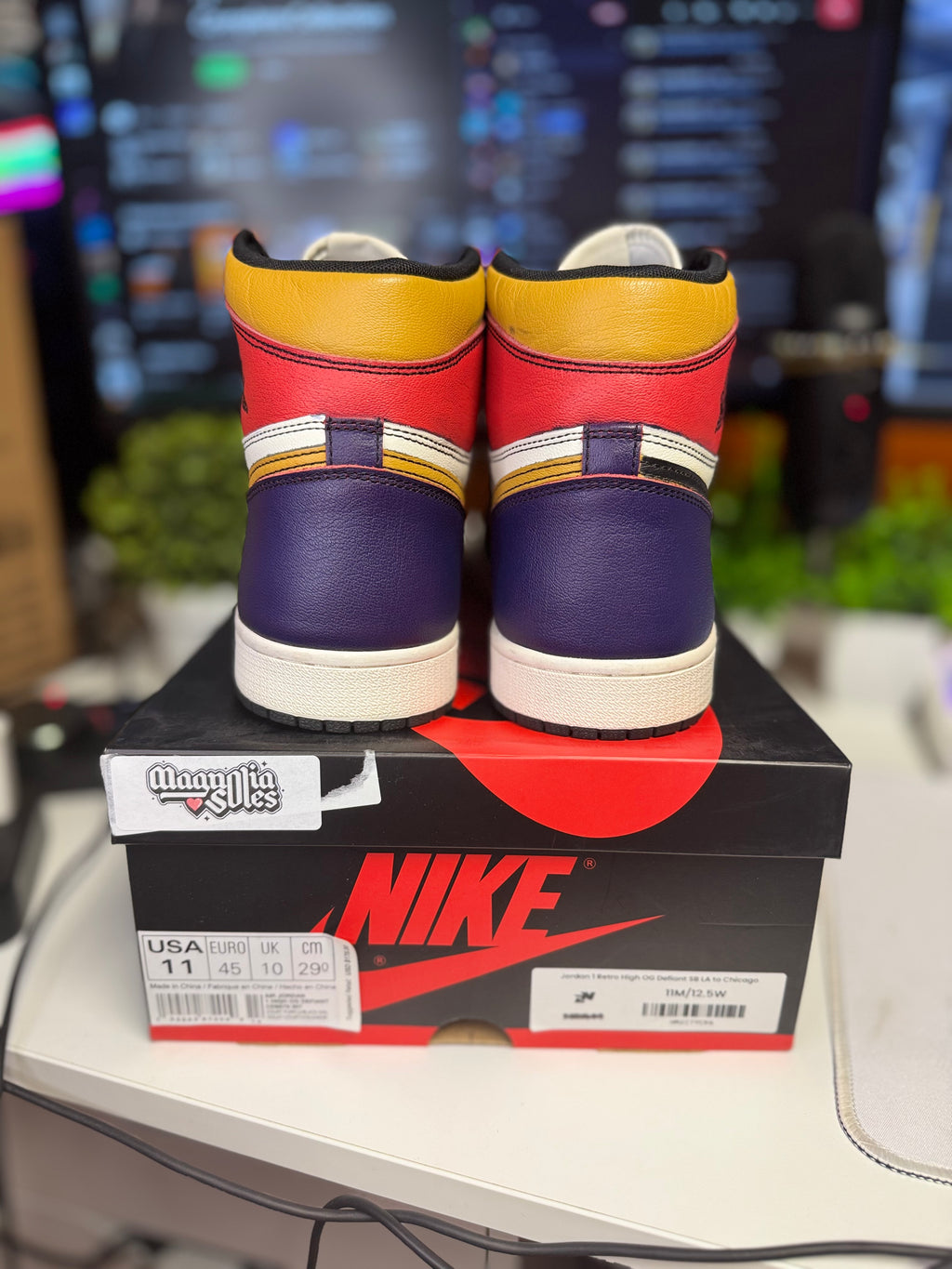 "Defiant LA to Chicago" Air Jordan Retro 1 SB