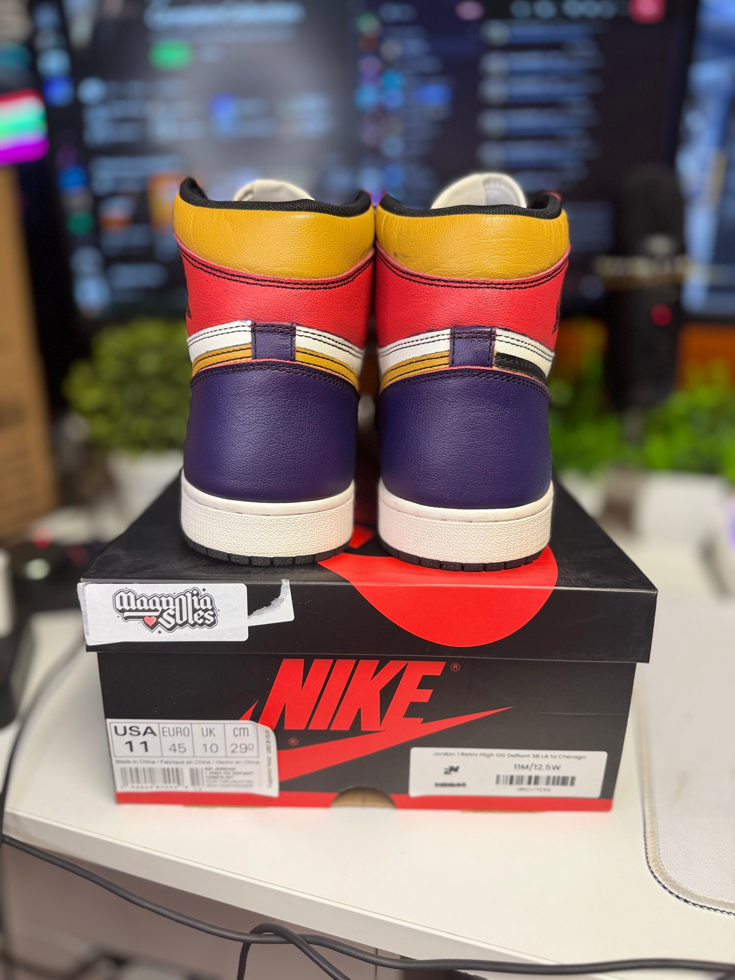 "Defiant LA to Chicago" Air Jordan Retro 1 SB