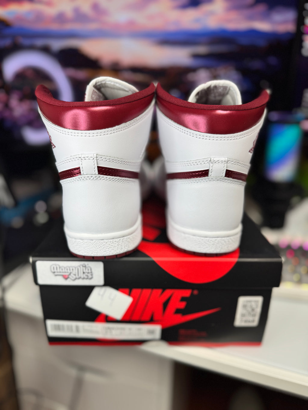 "Metallic Burgundy" Air Jordan Retro 1 '85