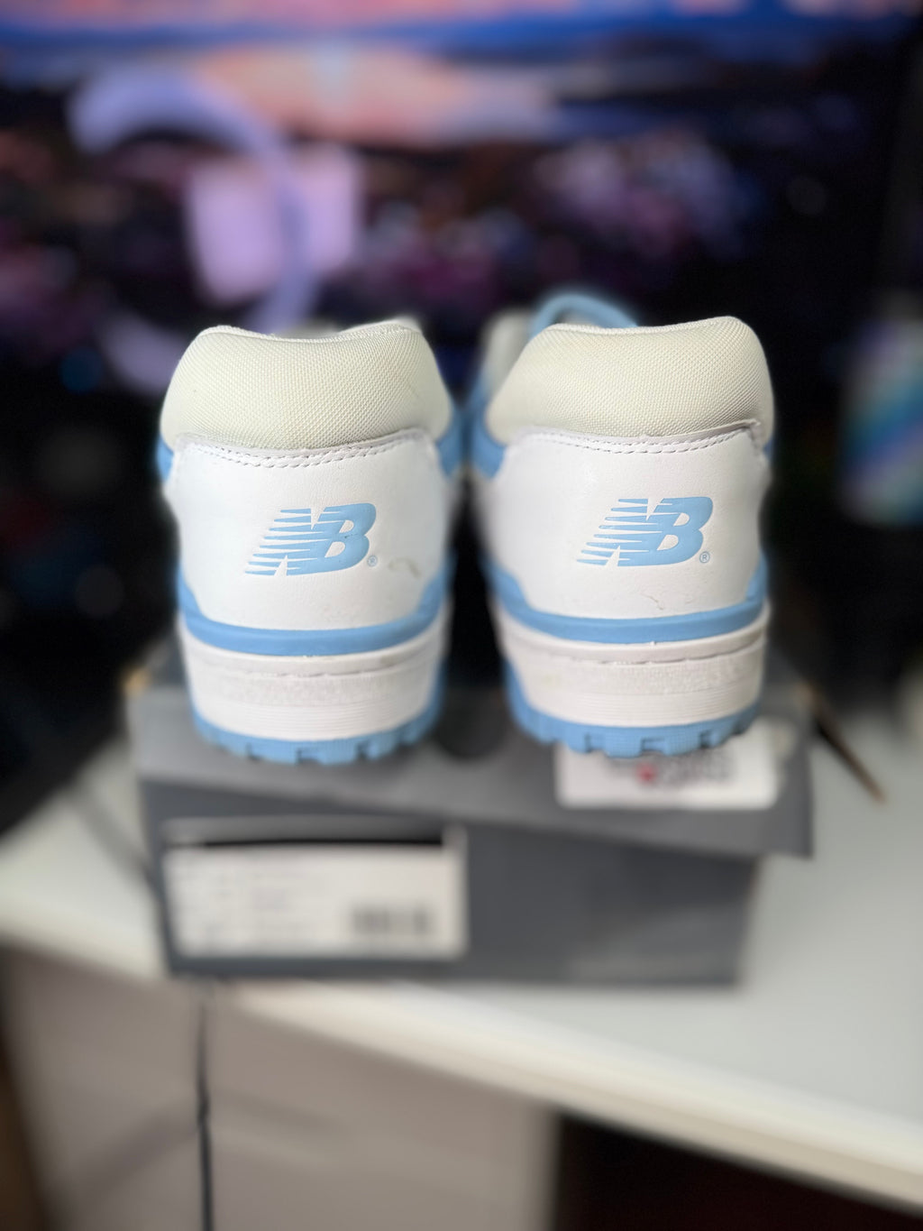 "University Blue" New Balance 550