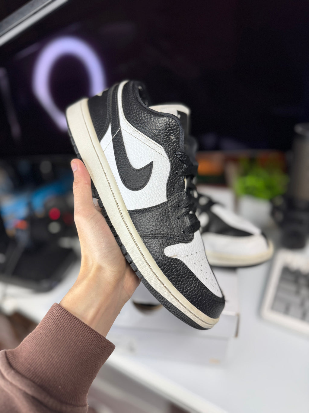 "Oreo Split" Air Jordan 1 Low (WMNS)